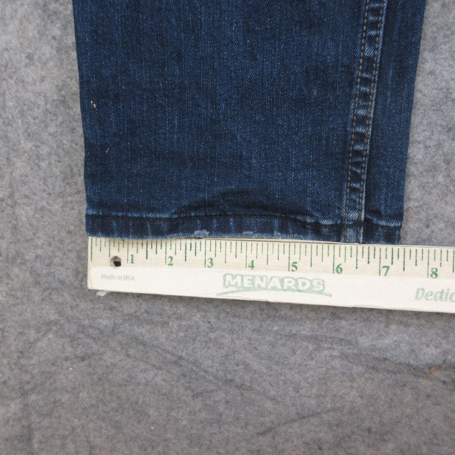 SLATE Denim & Co. Jeans Men’s Blue W34 L32 Slim Straight Stretch