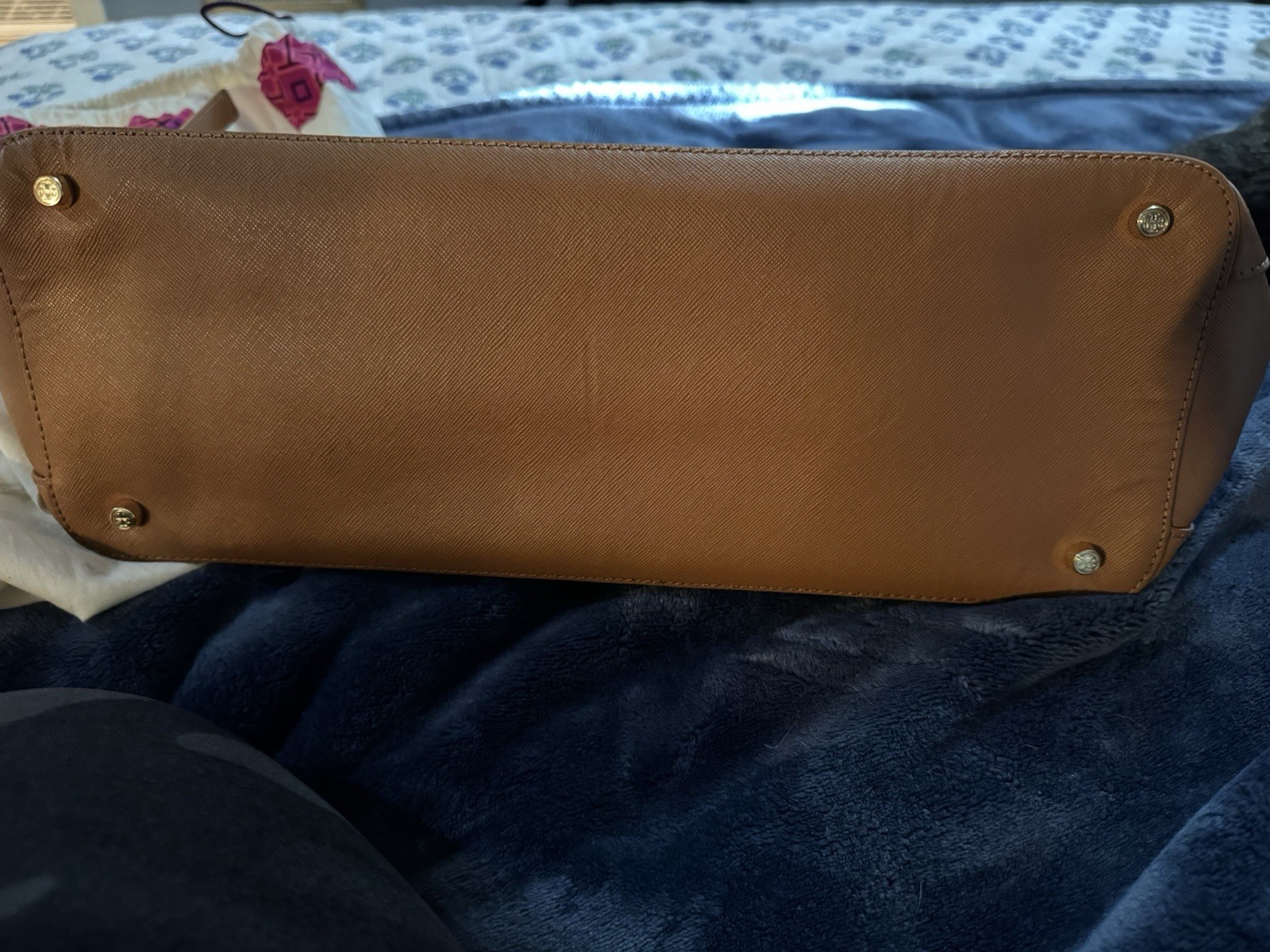 Tory Burch Robinson Medium Double Zipper Zaffiano
