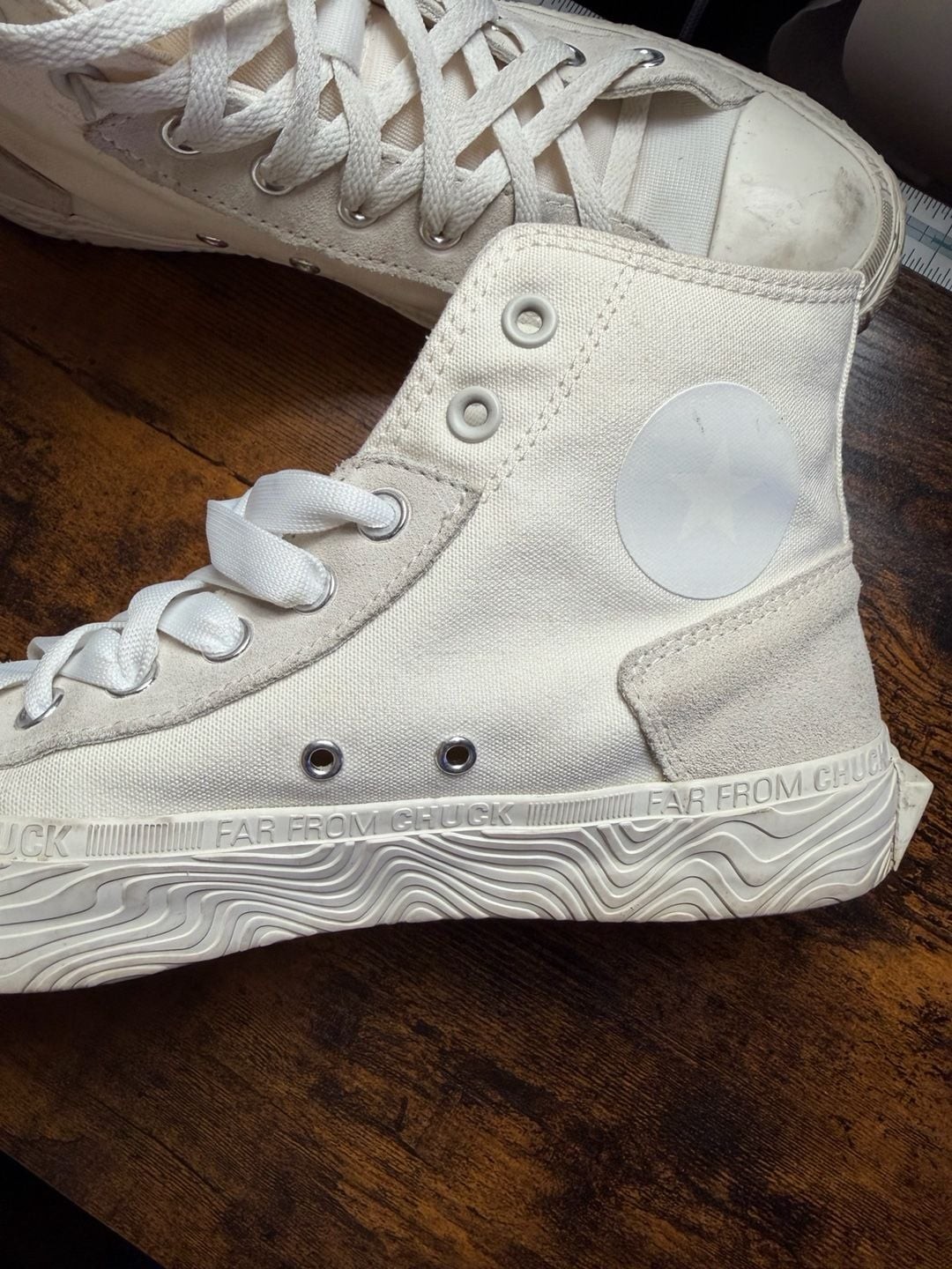 Converse Chuck Taylor Alt Star ‘Far From Chuck’ High Top Sneakers – Egret/Vintag