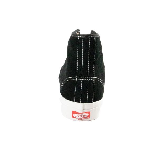 Vans Skate Authentic High Shoes Black Suede