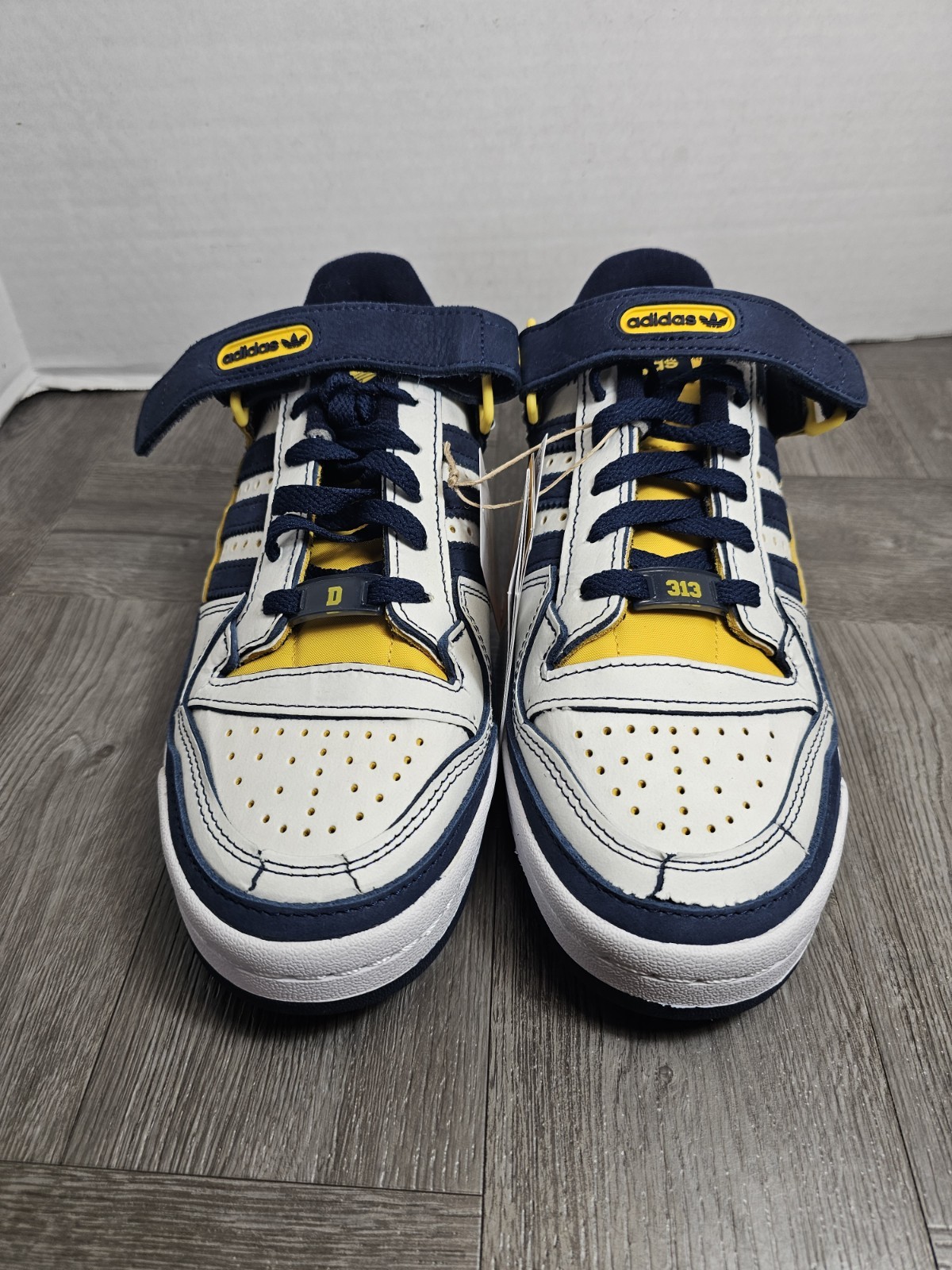 adidas Forum Low 313 Raised From Concrete White/Navy/Yellow APF79001 Sneaker