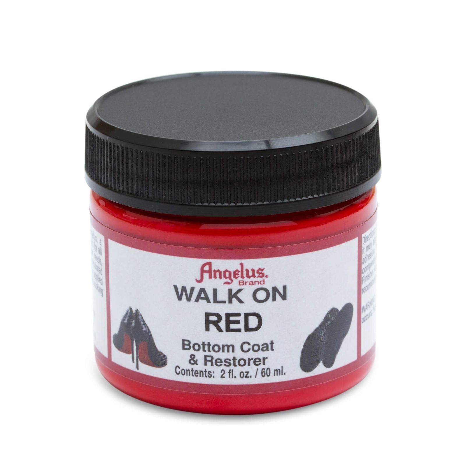 ANGELUS Walk-On Black Bottom Coat Sole Refinisher 2oz