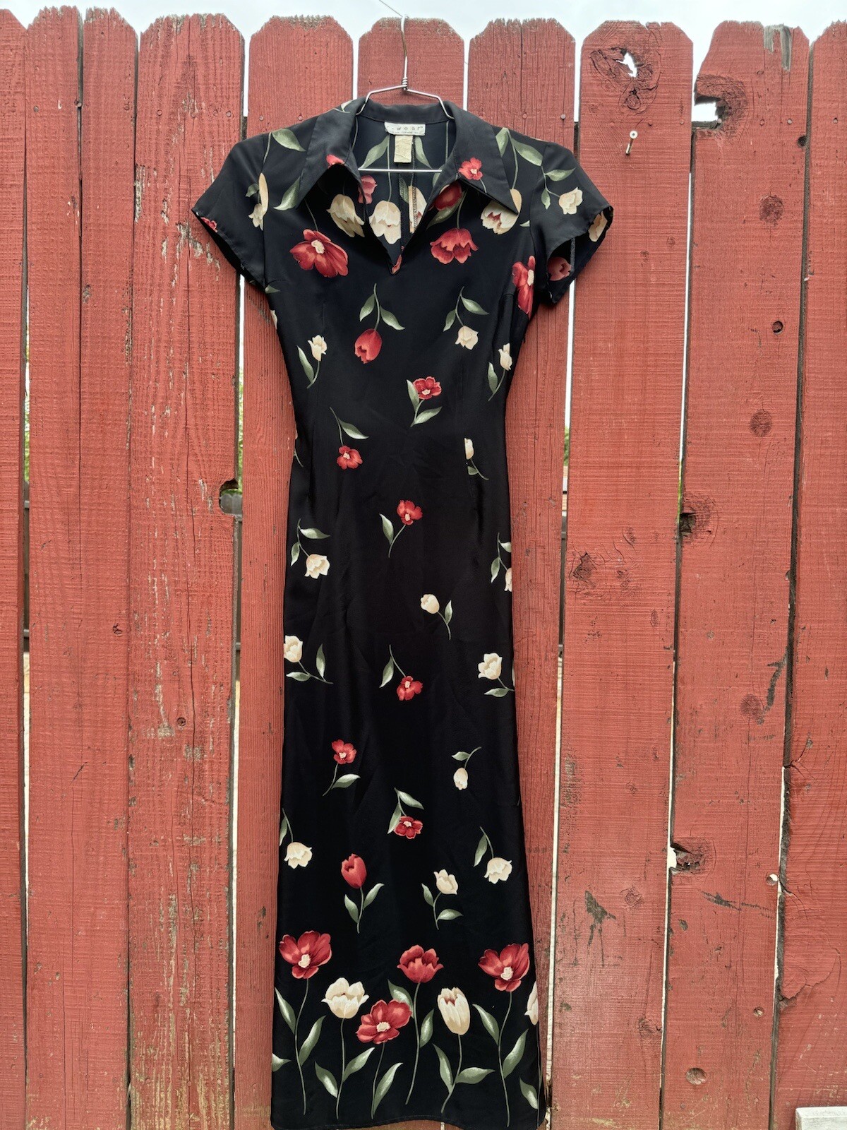 Vintage Rampage Maxi Dress Whimsigoth Grunge Festival Vampy 90s Practical Magic