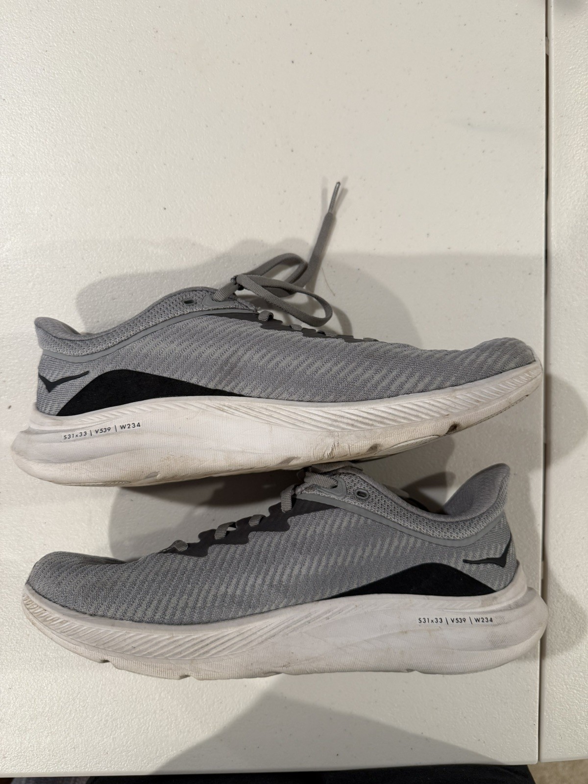 Hoka one one Solimar Gray Men’s US 10.5 Running Shoes
