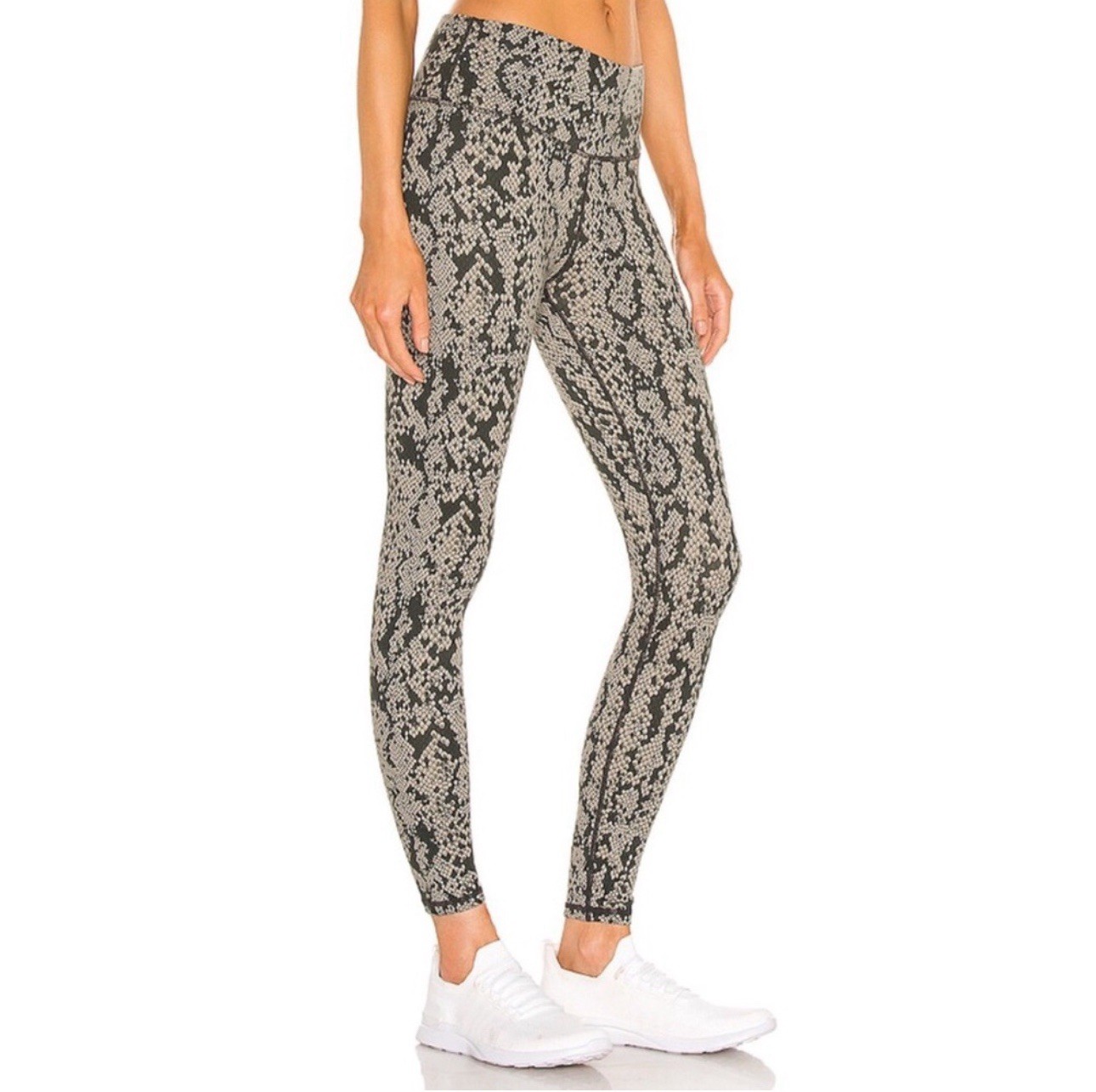 Varley Century 2.0 Snake Print Leggings Green size Large