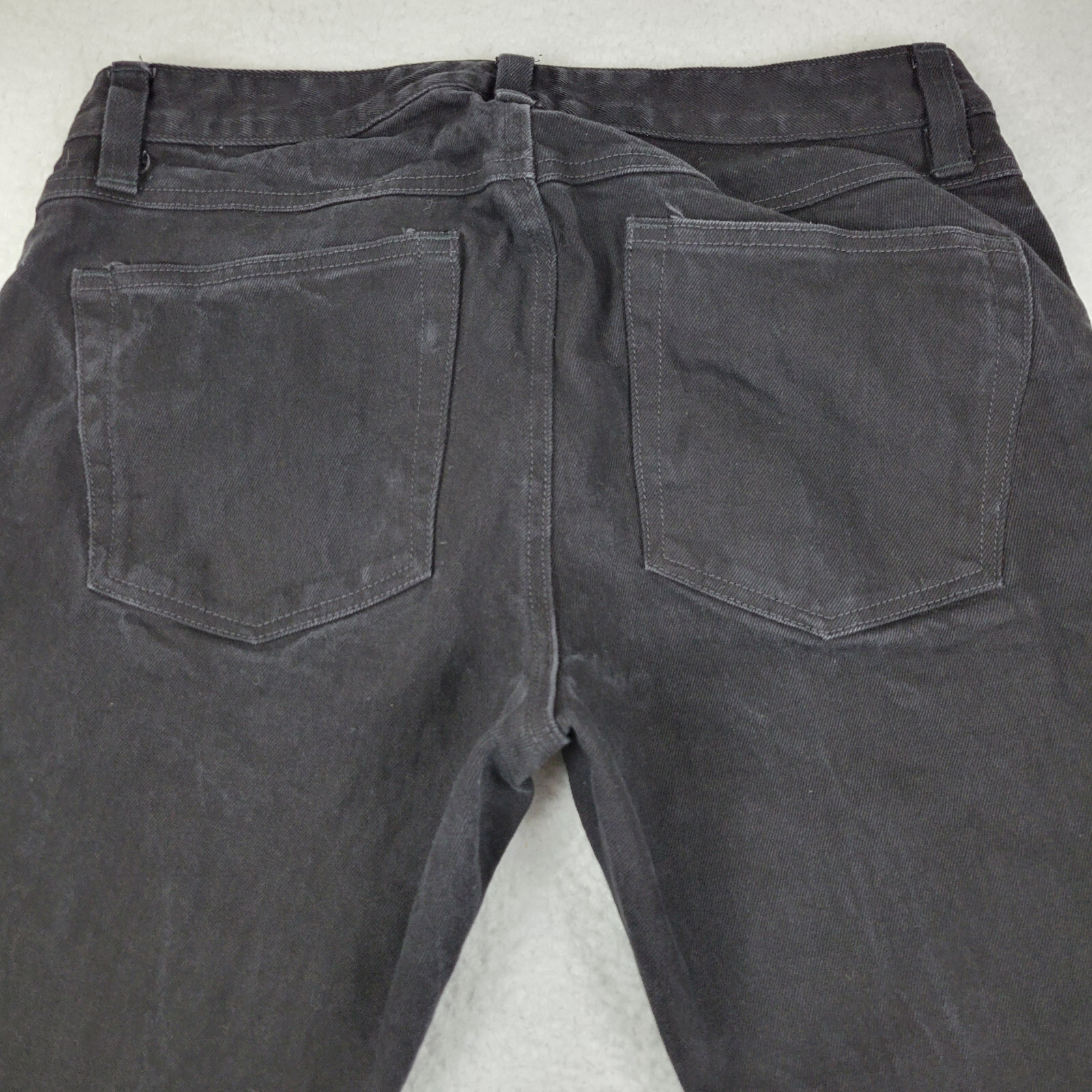 Denim & Spirits 45 Skinny Leg Jeans Mens CH Measures 32 x 34 Black Cotton USA