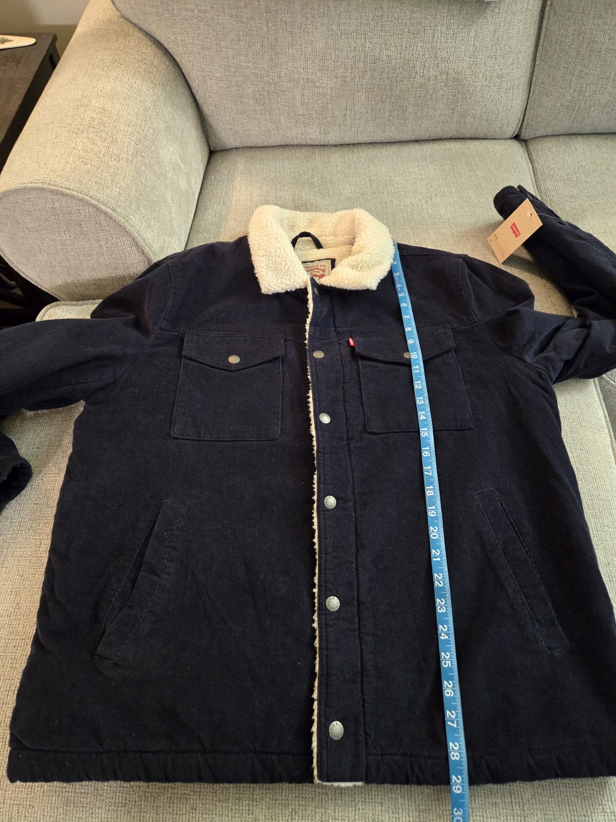 Levi’s corduroy sharpa winter jacket
