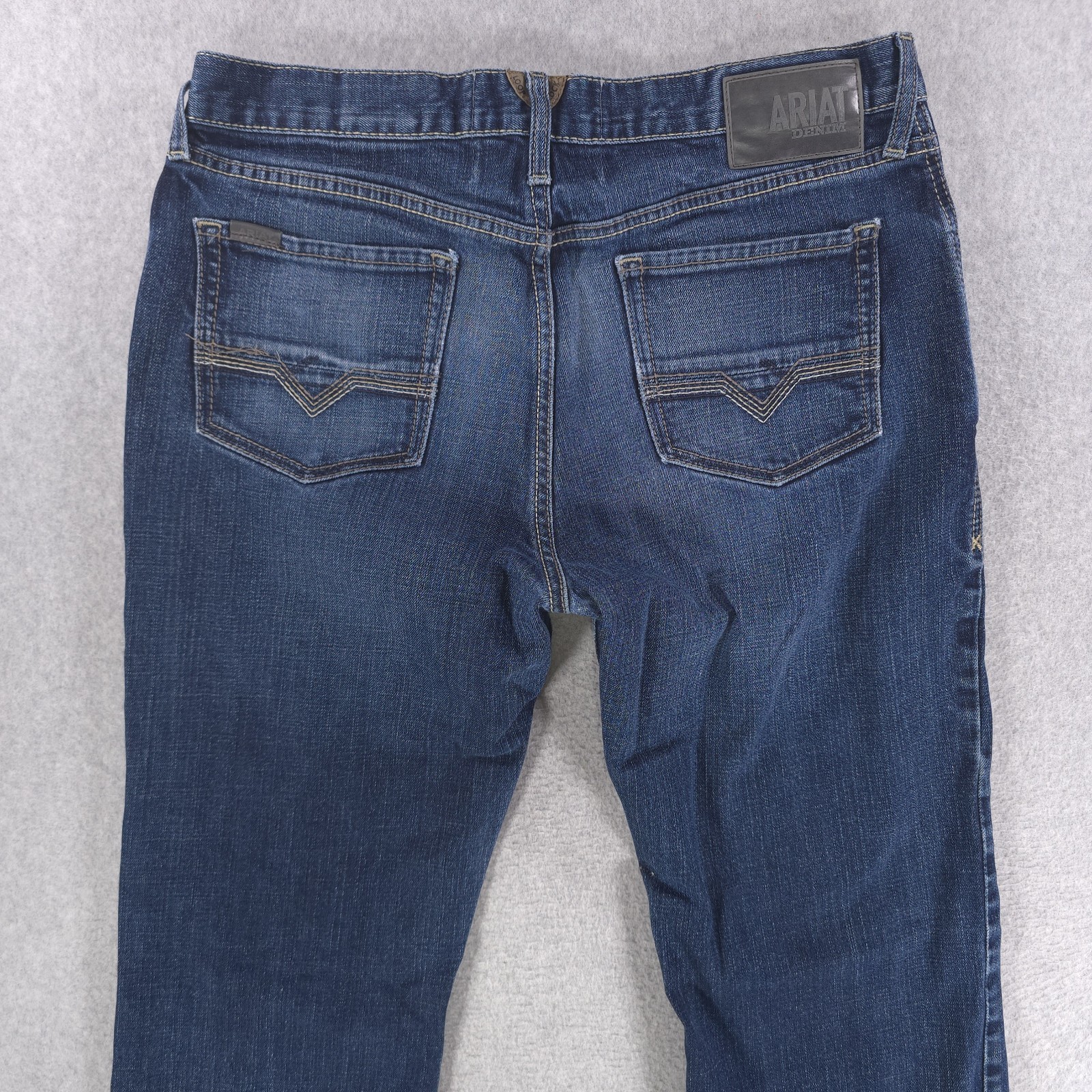 Ariat M2 Relaxed Boot Cut Western Cowboy Ranch Flex Denim Jeans Mens 34×34
