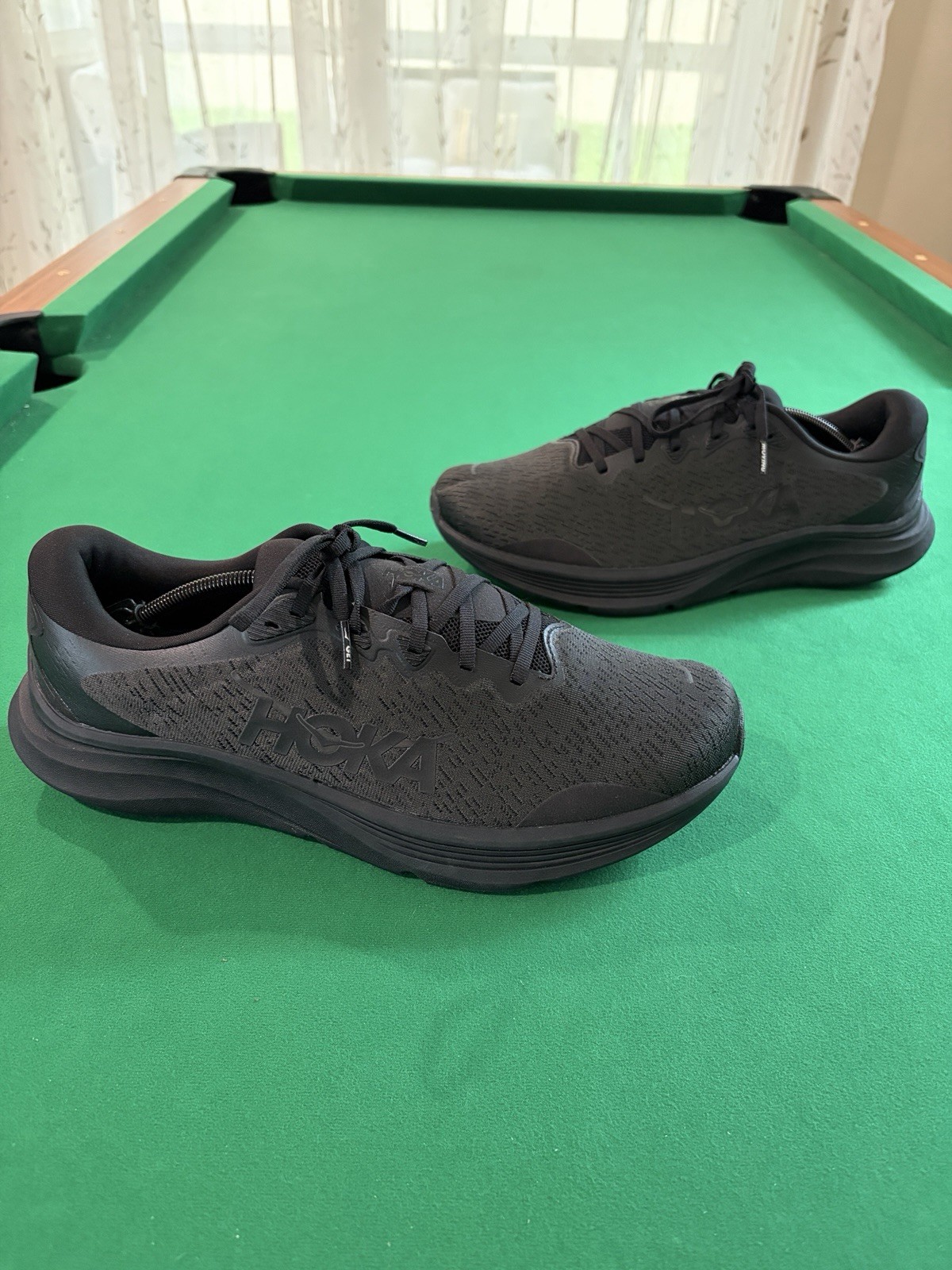 Hoka One One Solimar 2 Men Size 12.5 2E Black Running Sneakers Shoe 1177330 BBLC