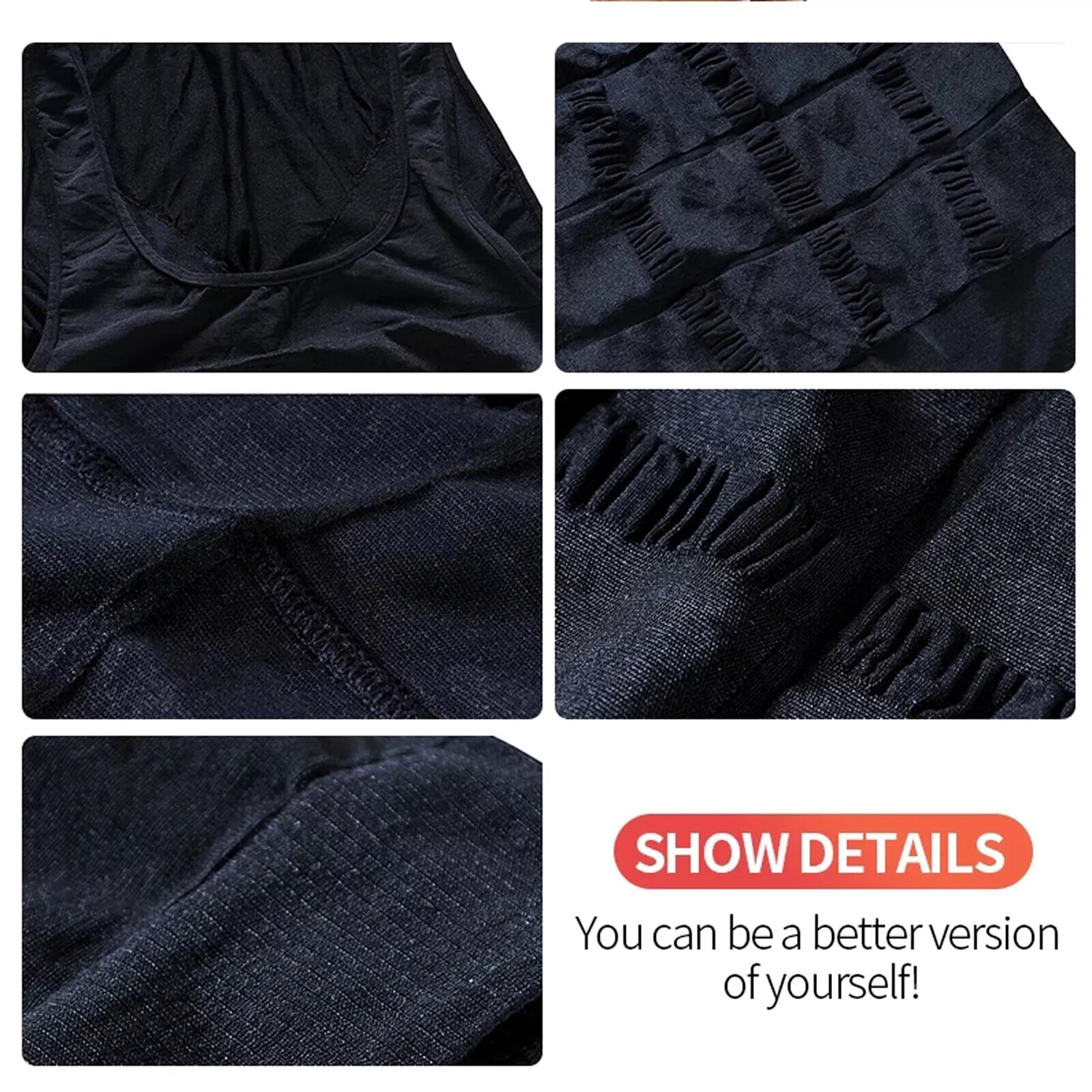 Mens Slimming Body Shaper Tank Top Abdomen Gynomastica Compression Vest Shirt