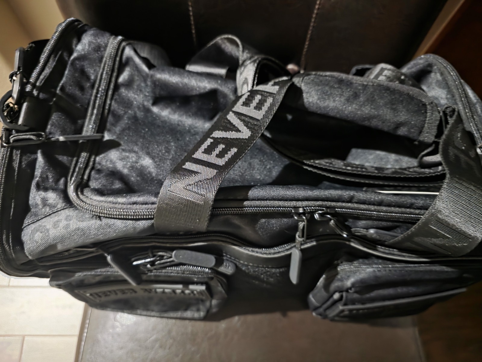 Wolfpak 30L BLACK LEOPARD DUFFLE BAG
