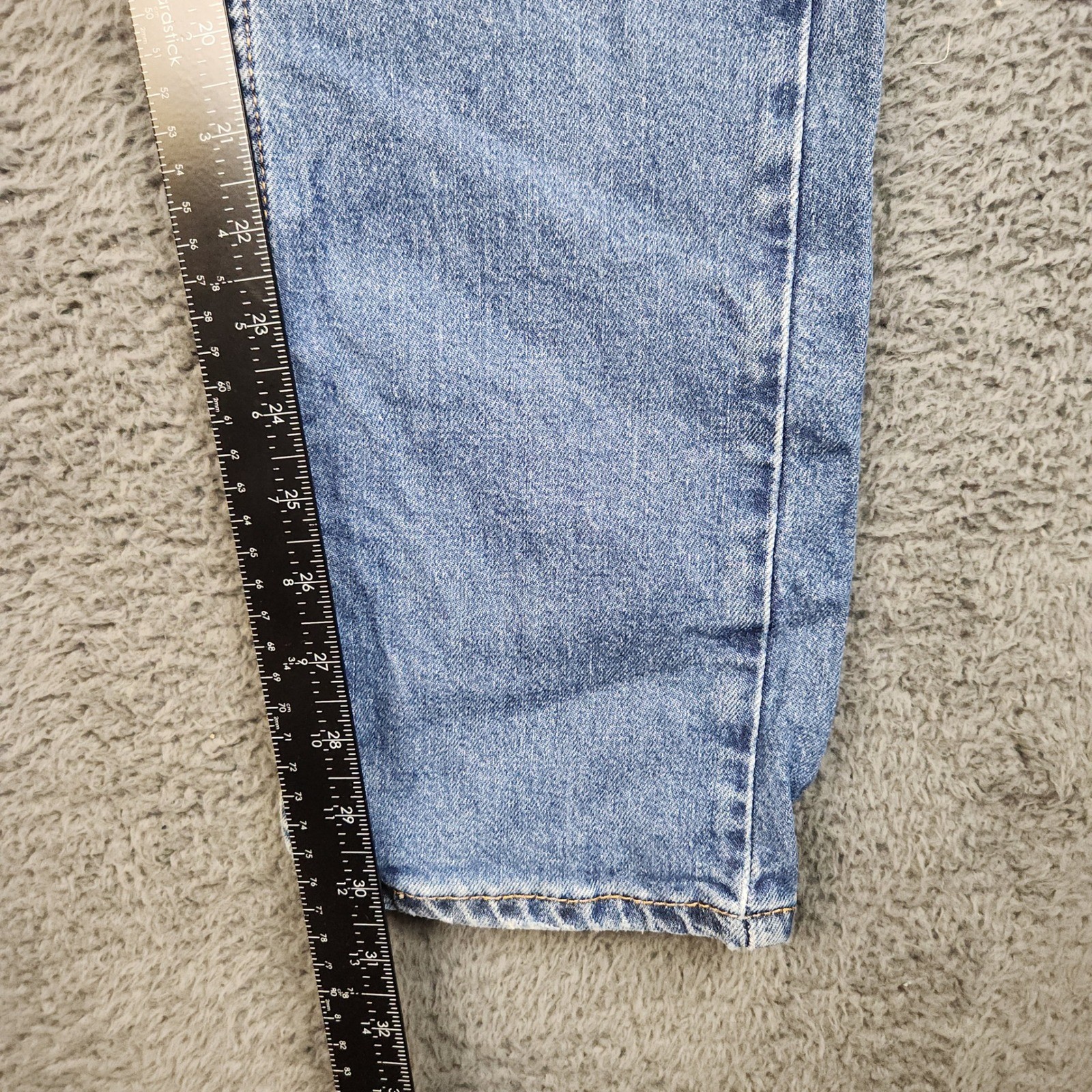 Levi’s 513 Slim Straight Jeans Mens Size 30×32 Blue Stretch Slim Seat Thigh