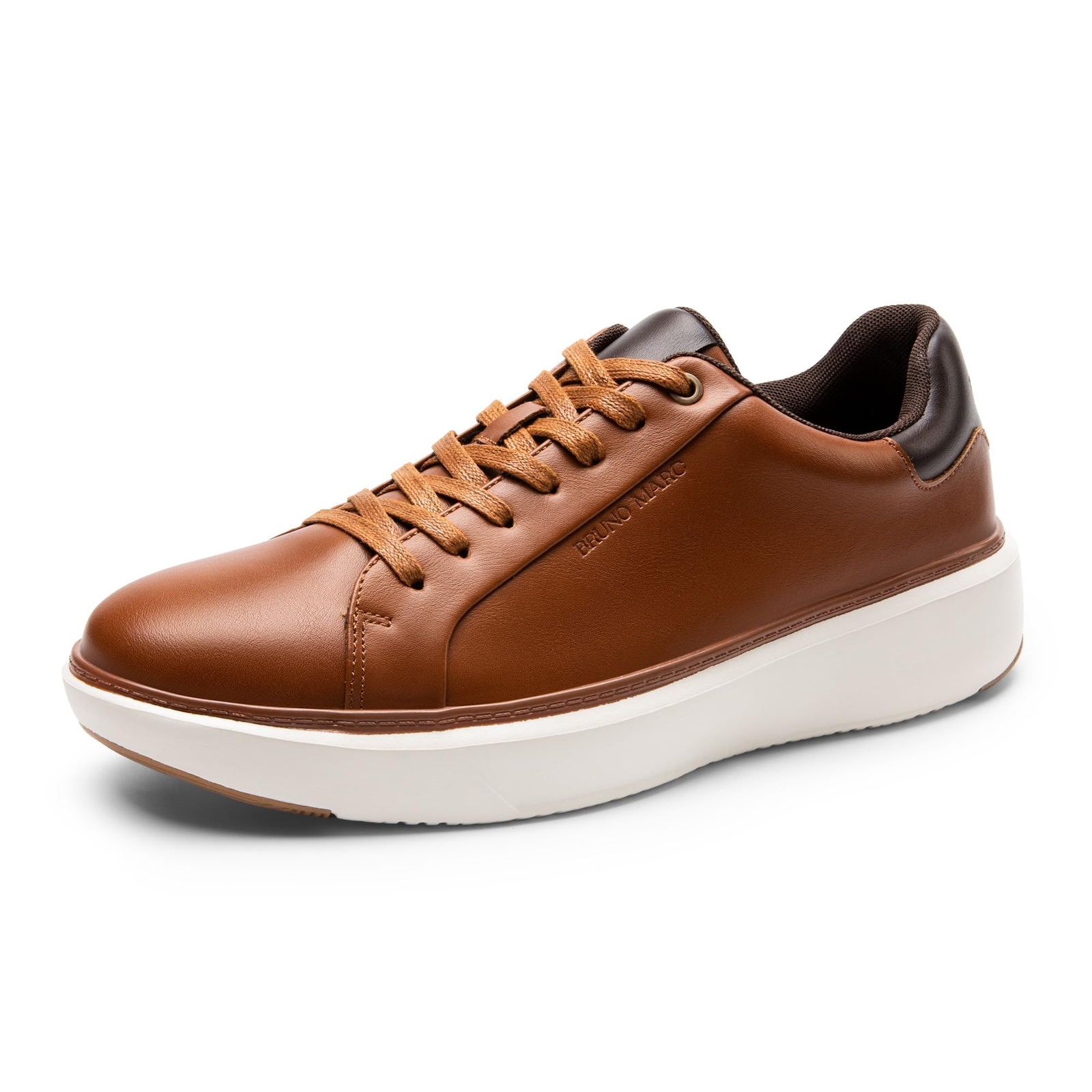 Men’s Fashion Sneakers Casual Breathable Shoes Black/White/Brown Size 8-13