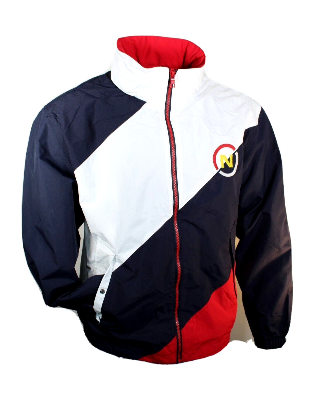 NAUTICA Men’s Small Colorblock Sailing Collection Windbreaker Jacket MSRP $148