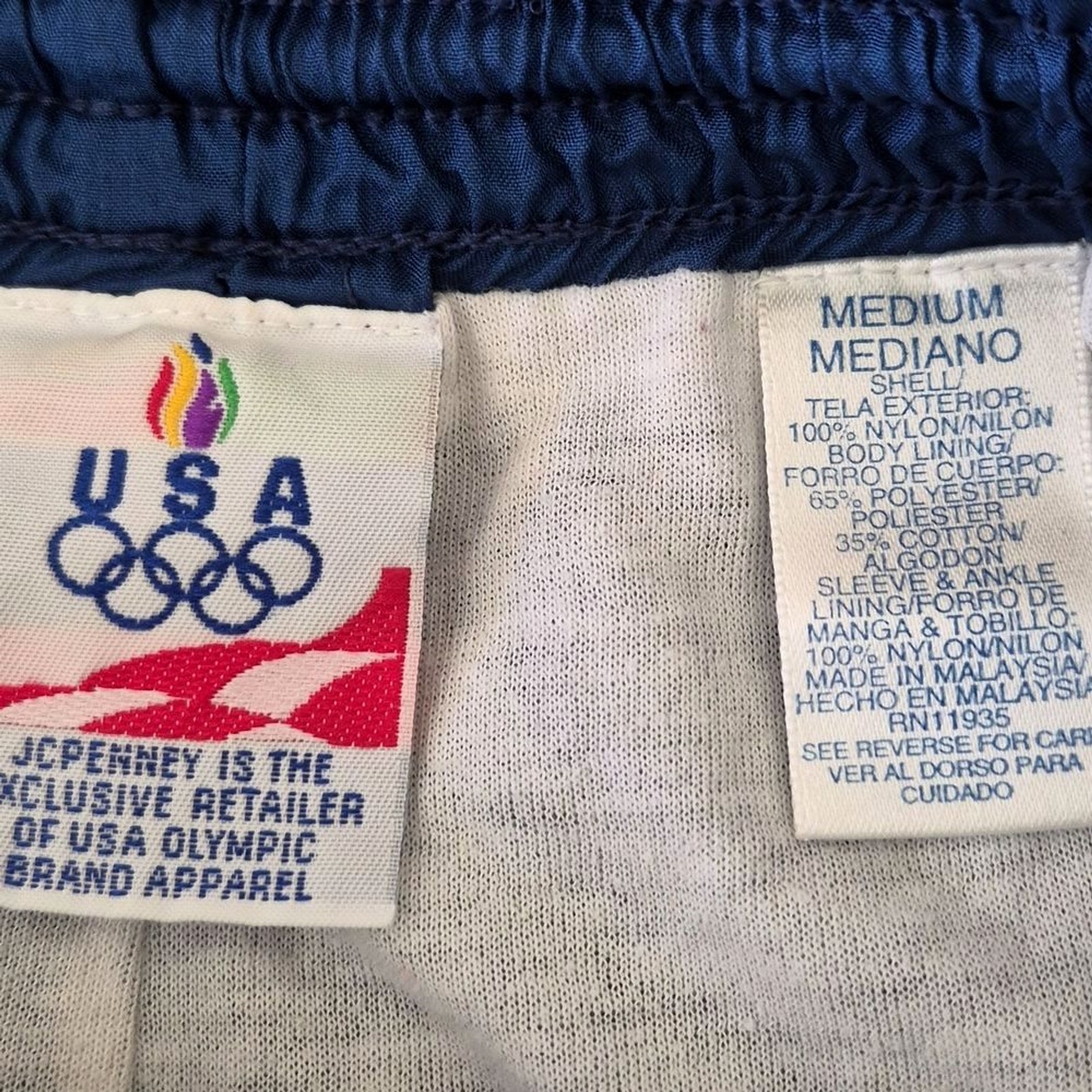 Vtg. USA Olympic Joggers By JC Penny