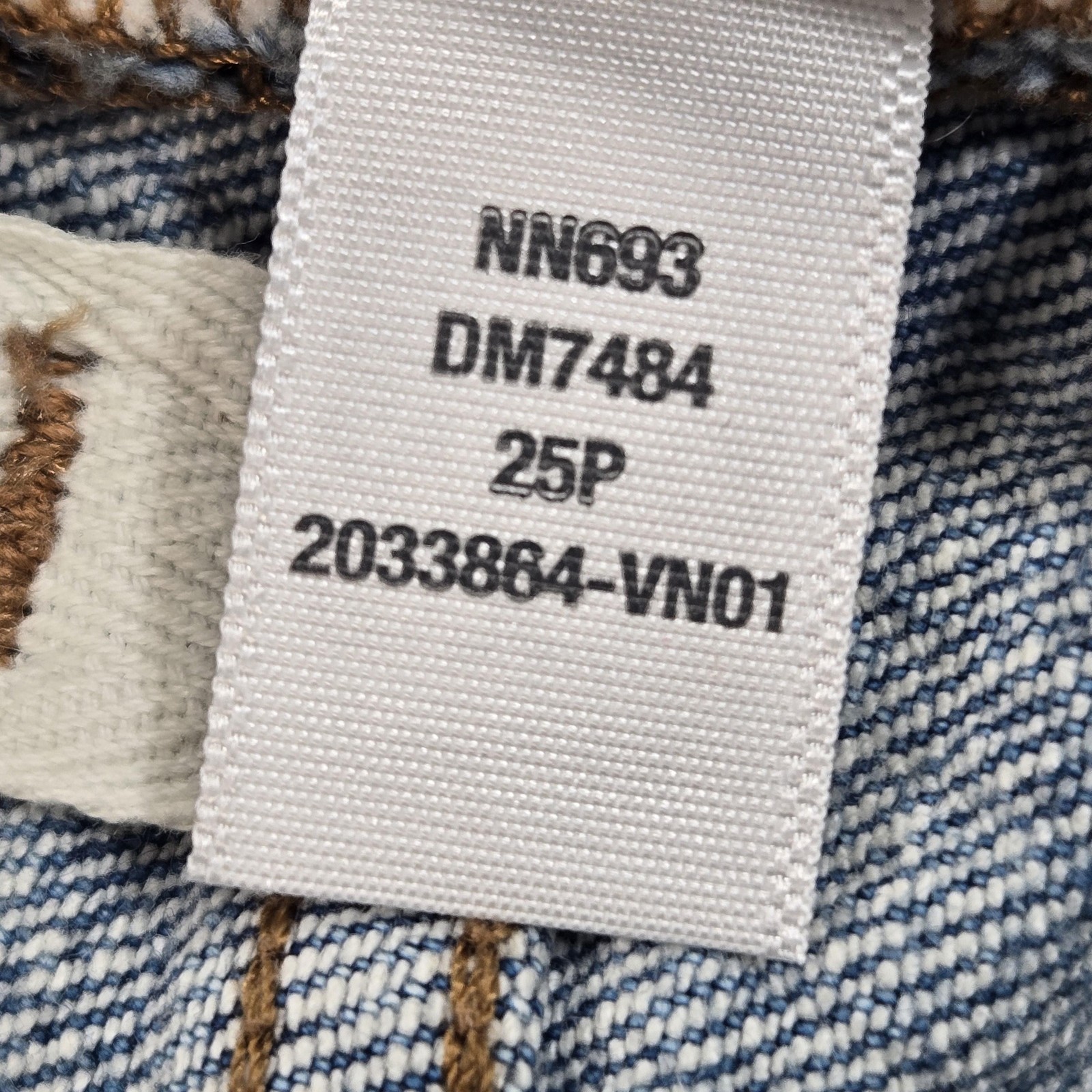 Madewell 90s Straight Jeans Womens 25P Blue Medium Wash Mid Rise Stretch Denim