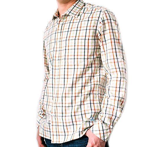 Kaiback Kickback Men’s Ultra-Slim Button Down Cotton Shirt – Color Me Crosshatch