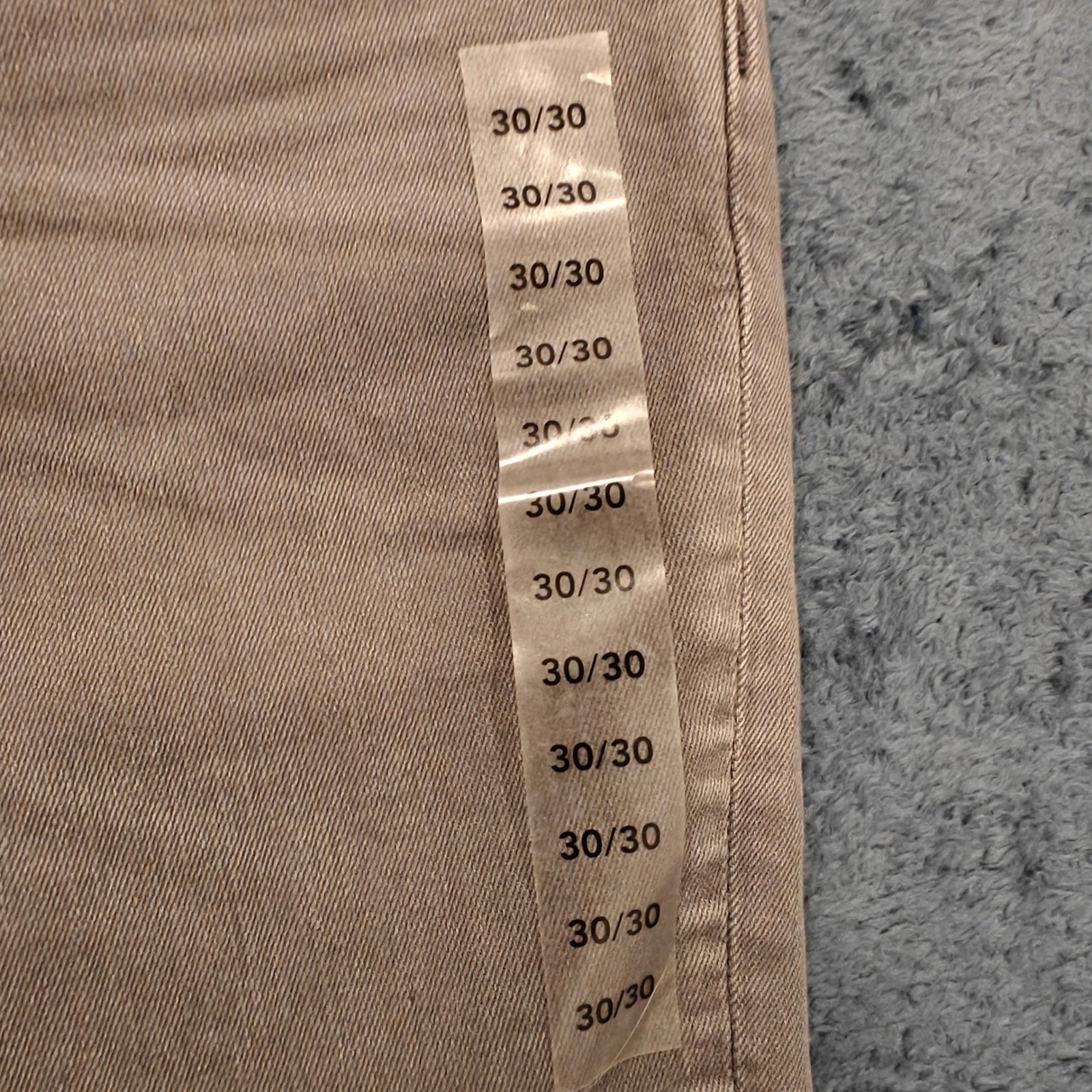American Eagle Airflex+ Slim Jeans Mens 30×30 Grey Brown Stretch 012-0520-4127