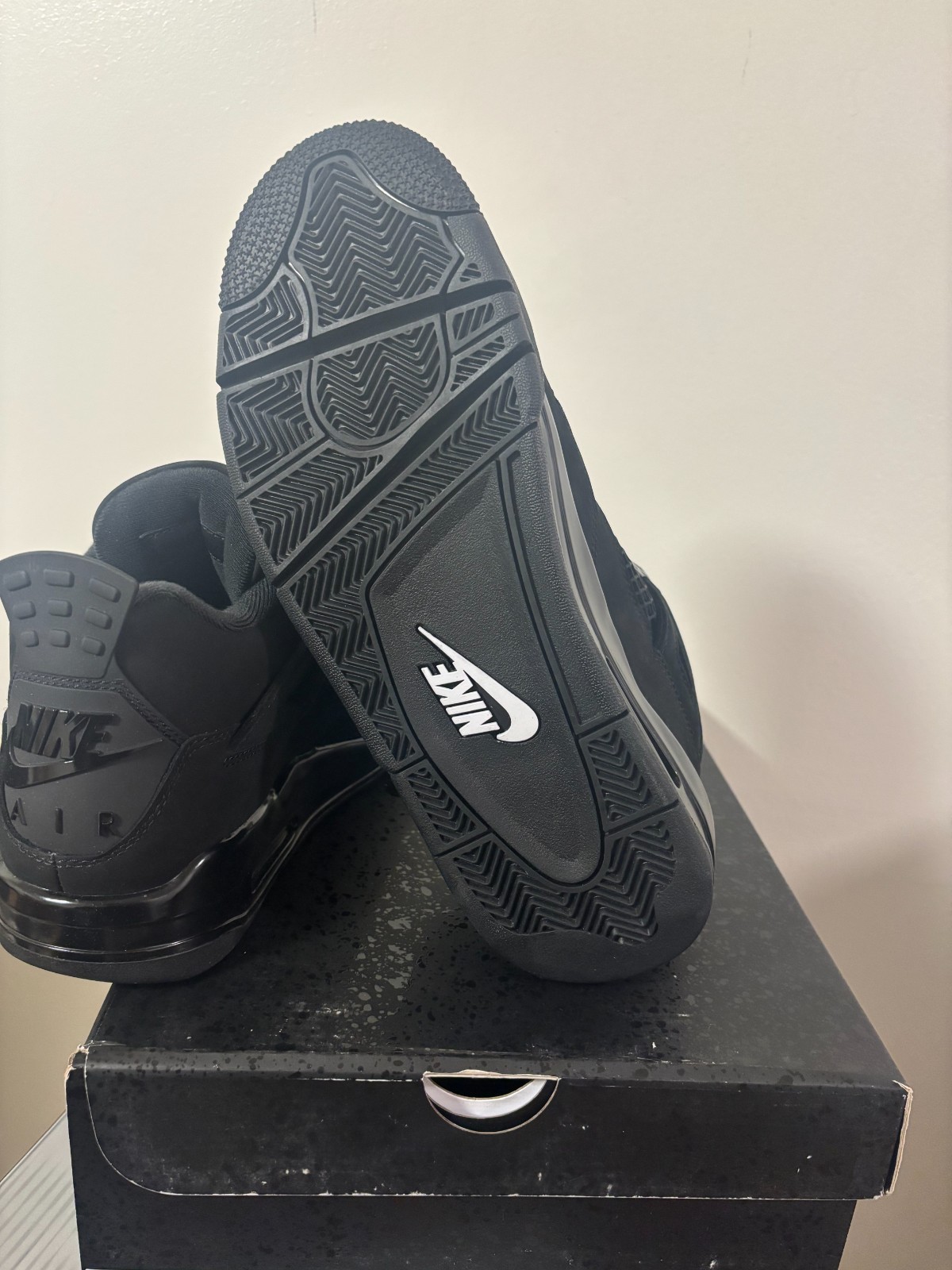 Air Jordan 4 “Black Cat” FV5029-010 Size 9 and 9.5 Brand New With Box