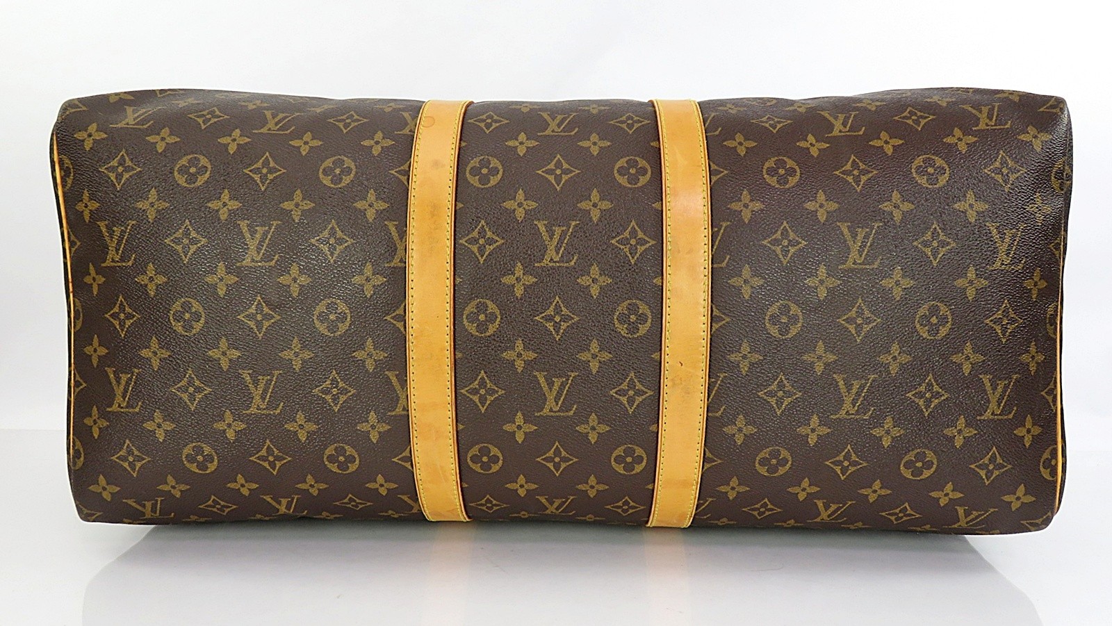 Authentic LOUIS VUITTON Keepall 55 Monogram Canvas Duffel Bag #64532