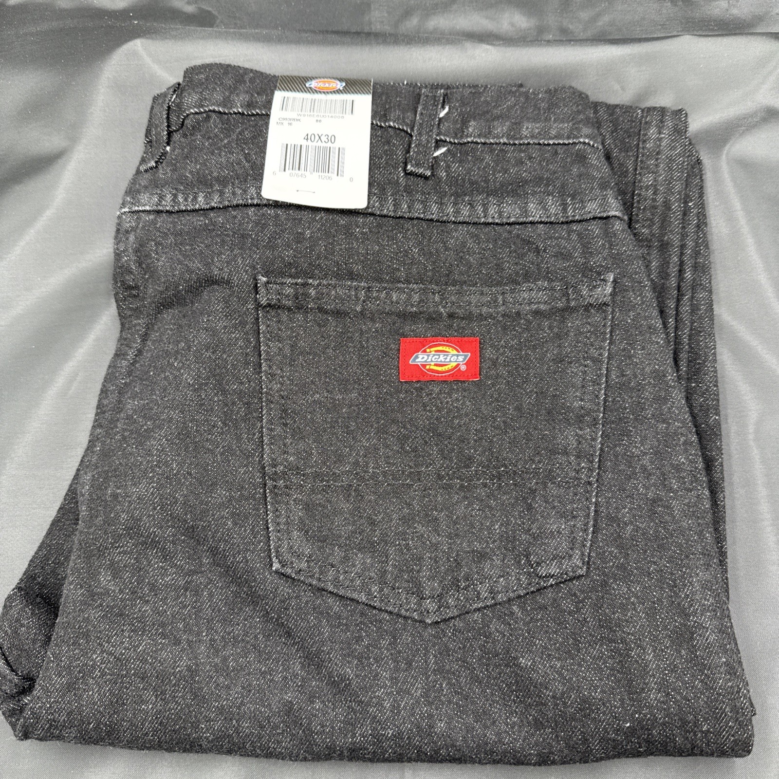 NEW Dickies Black Jeans 40×30