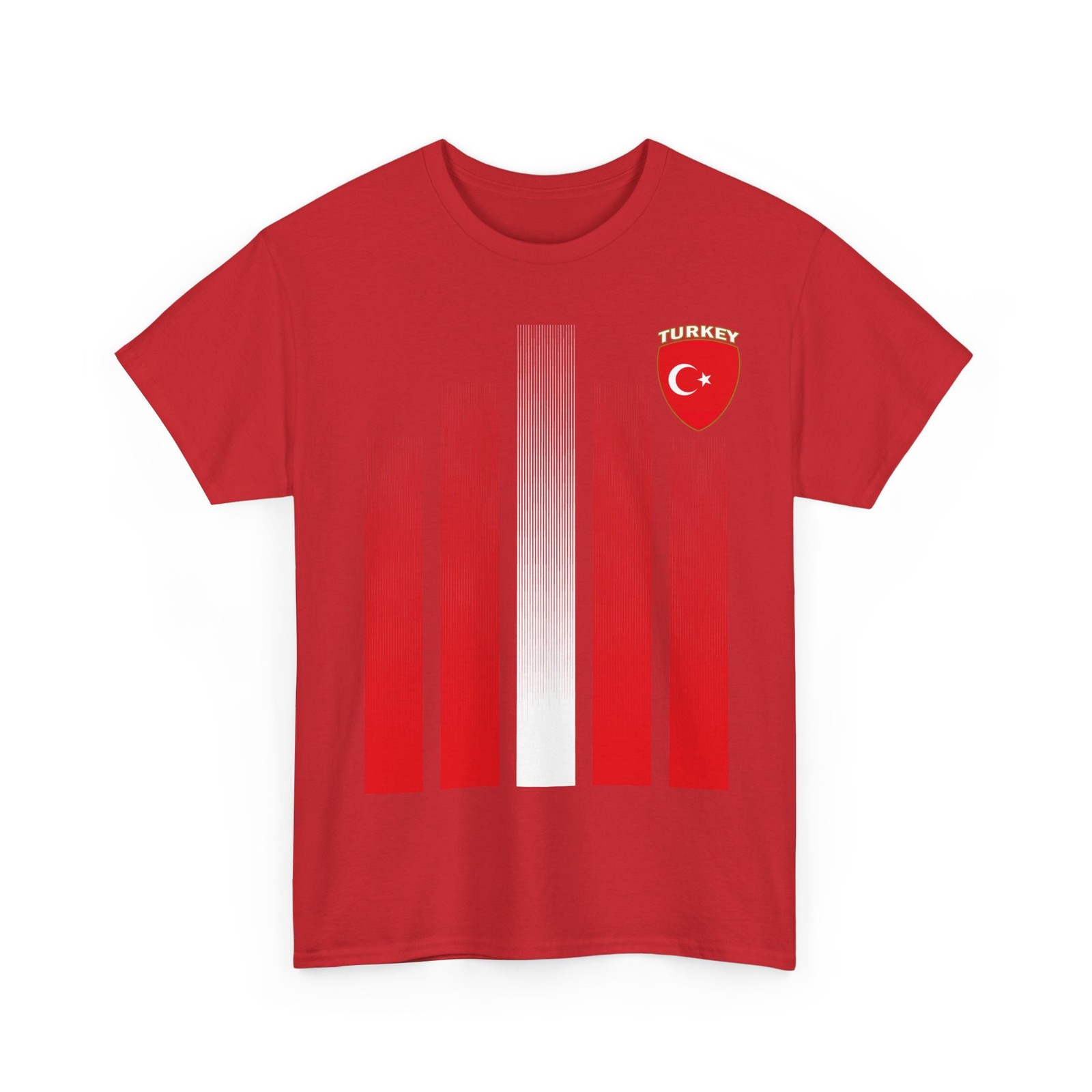 Turkey Soccer T-Shirt, Turkish Flag Soccer 2026 Jersey Style Shirt