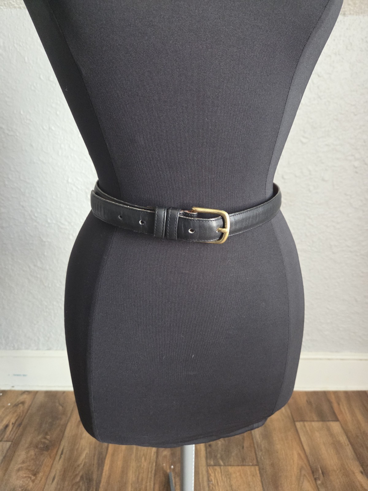 Vintage COACH Women’s Genuine Leather Black Belt Size 30″ 75 CM S/M 7/8 Wide