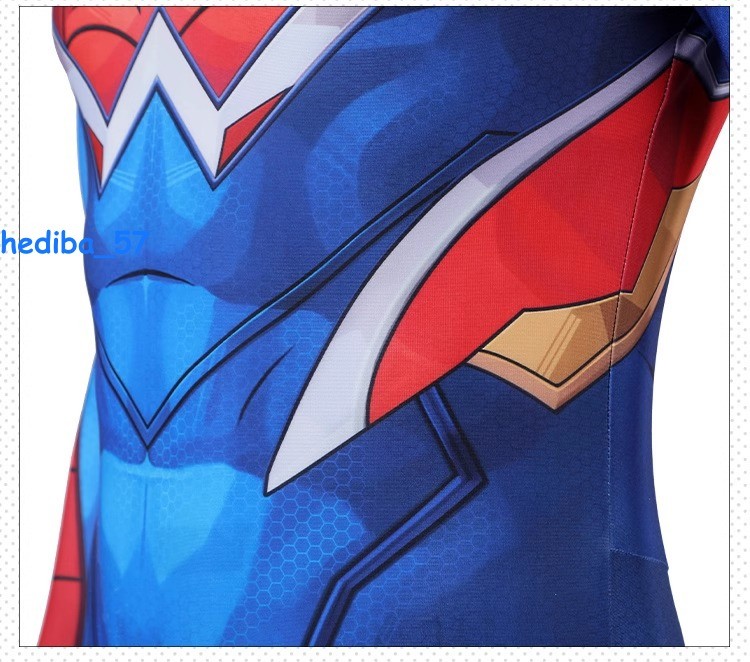 Marvel Rivals Spider-punk Costume Cosplay Jumpsuit Halloween Carnival Outfit New