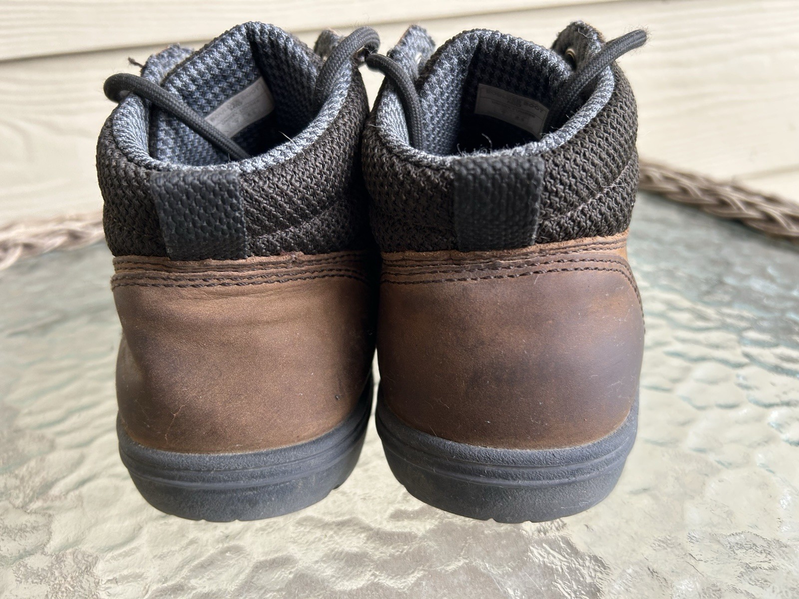 Women’s LEMS “Boulder” Leather MID BOOTS sz 8.5