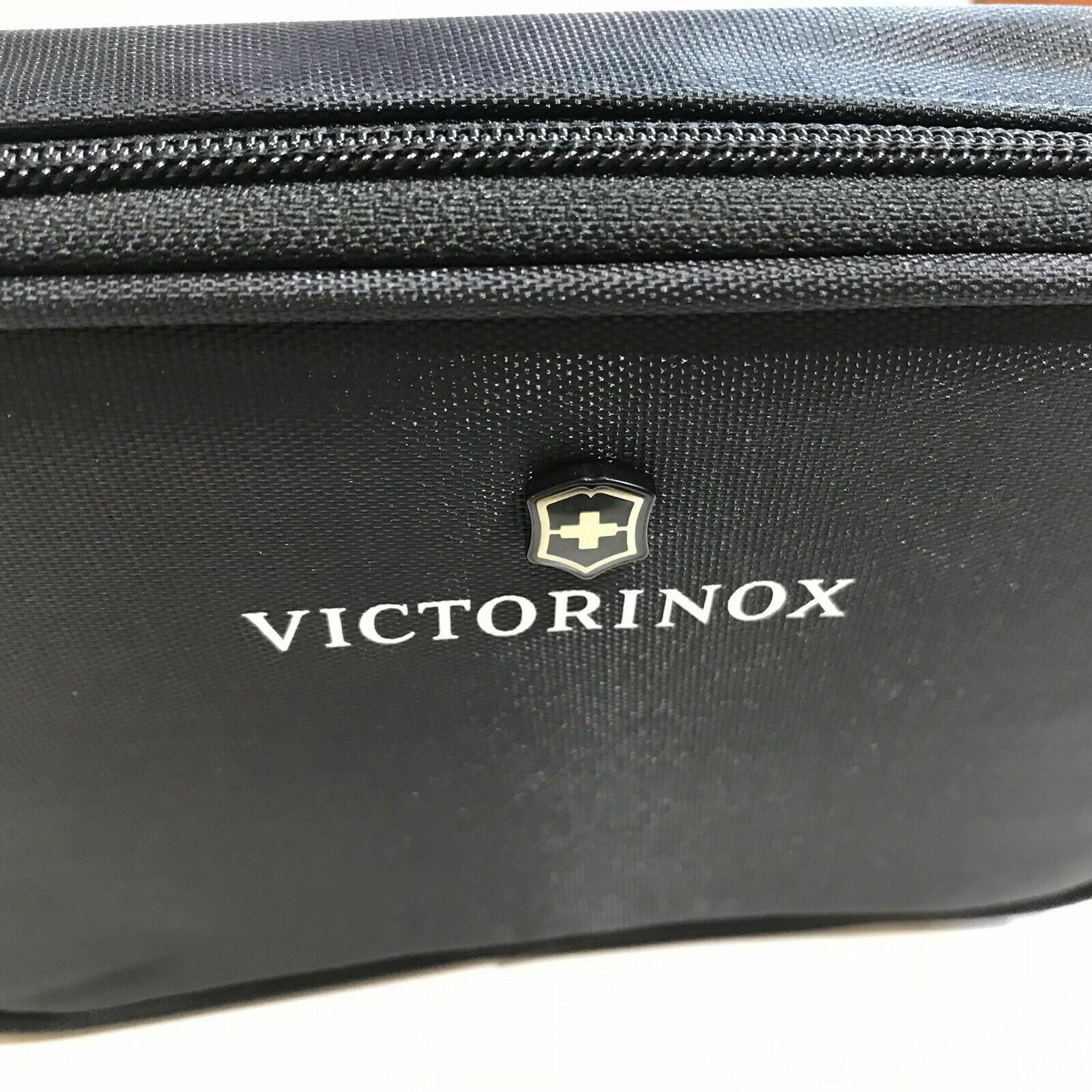 Victorinox Storage Bag Small Size Black Zippered Camping Swiss Army Knife Pouch