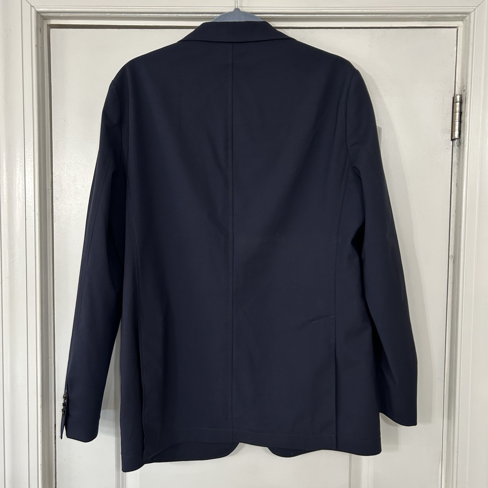 Crosby Howard Unstructured Blazer Men’s M Tollegno 1900 Wool Stretch Navy