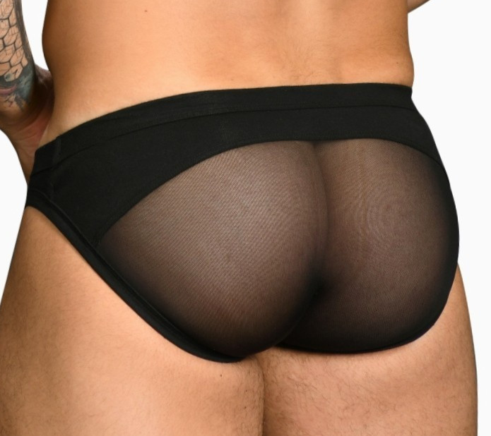 Andrew Christian Arch Brief: Black – 91018 – Medium, Large & X-Large