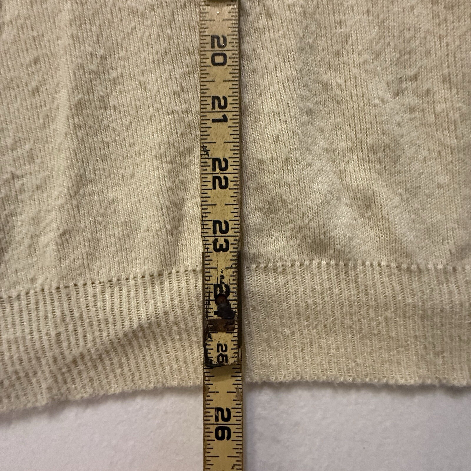 Vintage Kansas City Royals Lancer Sweater Men’s Large V-Neck Beige Pullover