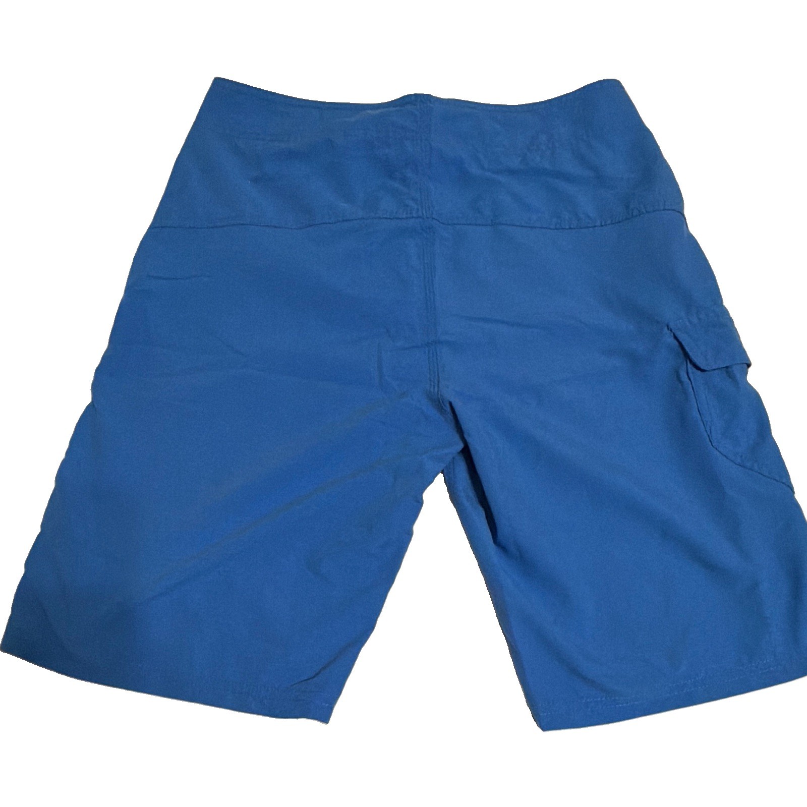 NEW 😎🔥Hurley Men’s Solid Blue Board Shorts Size 31 Drawstring Pockets NWT