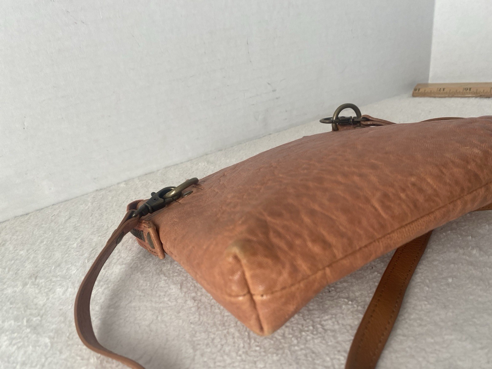 Will Leather Goods Crossbody Shoulder Bag Tan Small USA