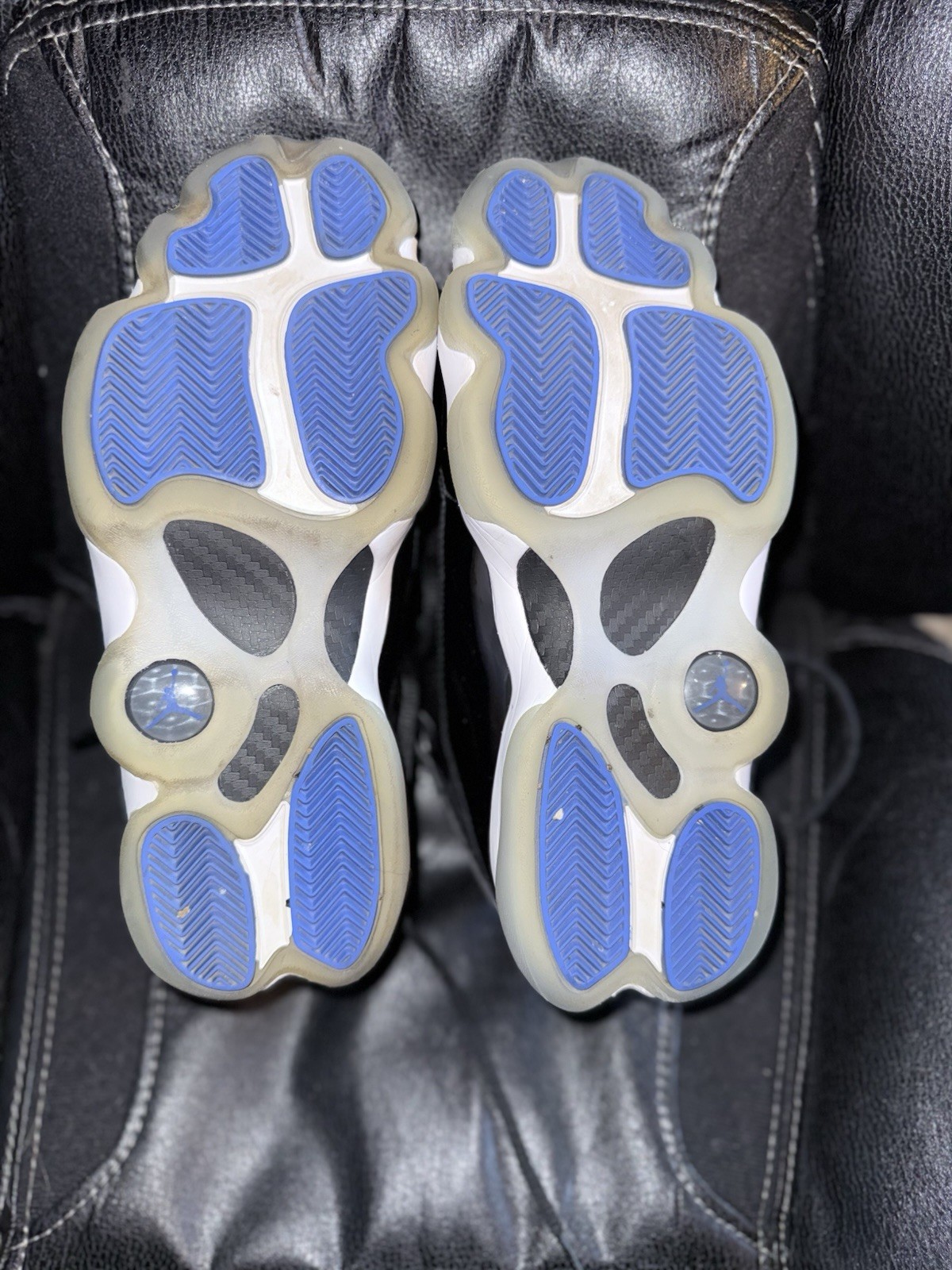 Nike Air Jordan 6 Rings Space Jam 2018 Black Blue Men’s Size 8 322992-016