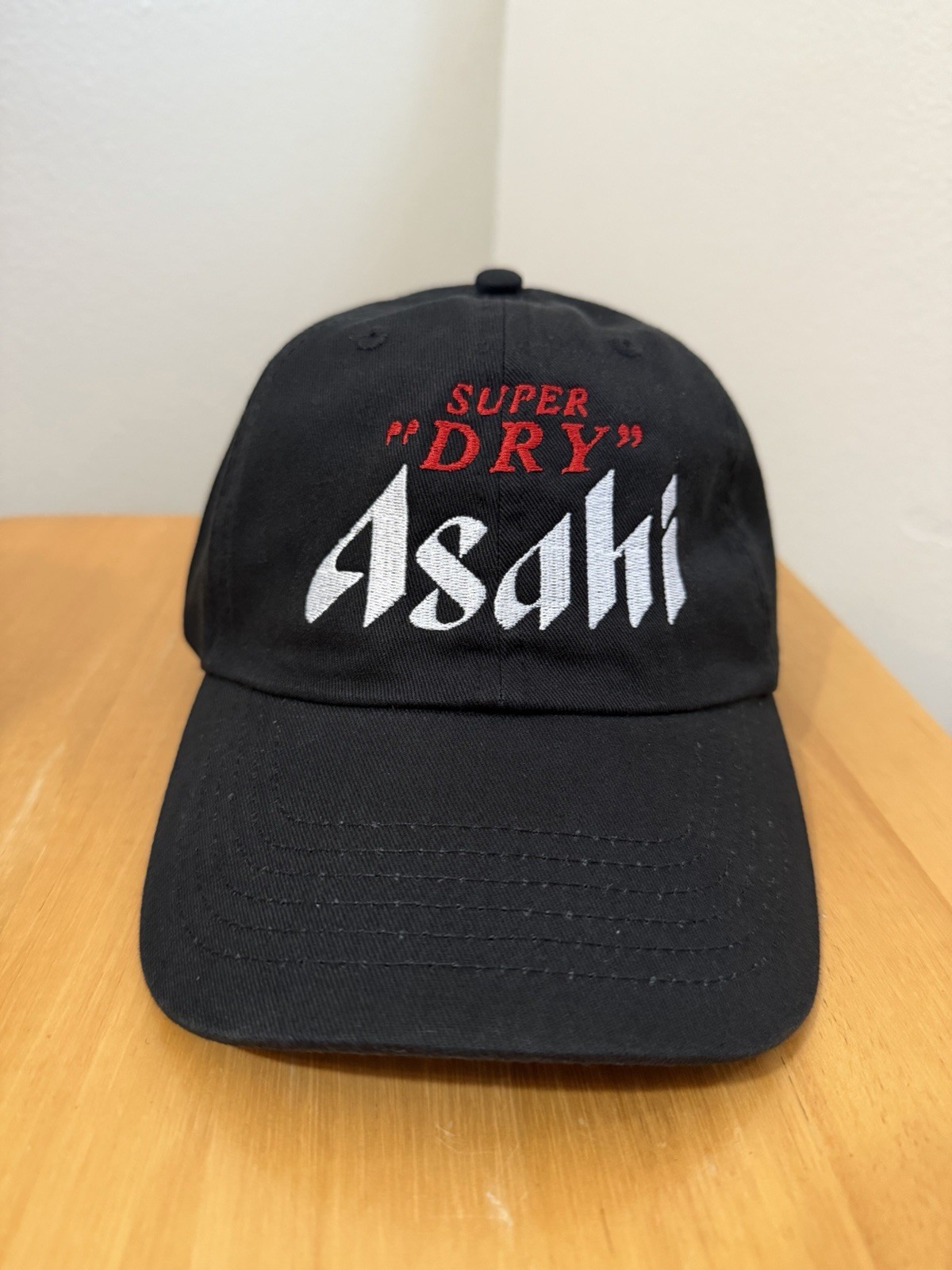 Asahi “Super Dry” Strap Back Dad Hat Japanese Collectable Beer Baseball Cap