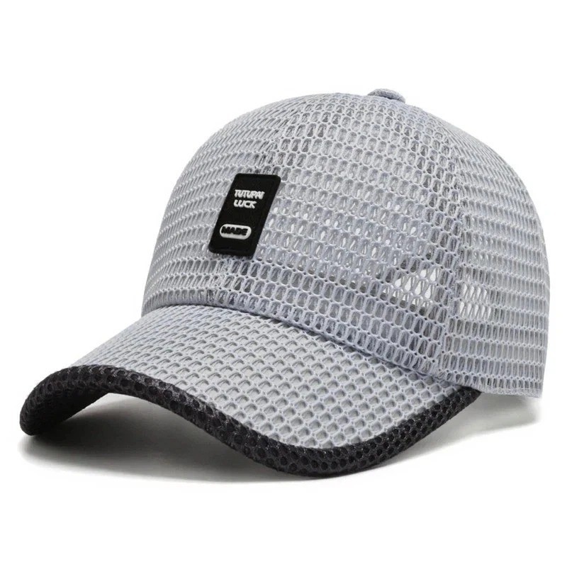 Men’s Breathable Mesh Baseball Cap Summer Outdoor Hat Trucker Cap Gym Fun Gift