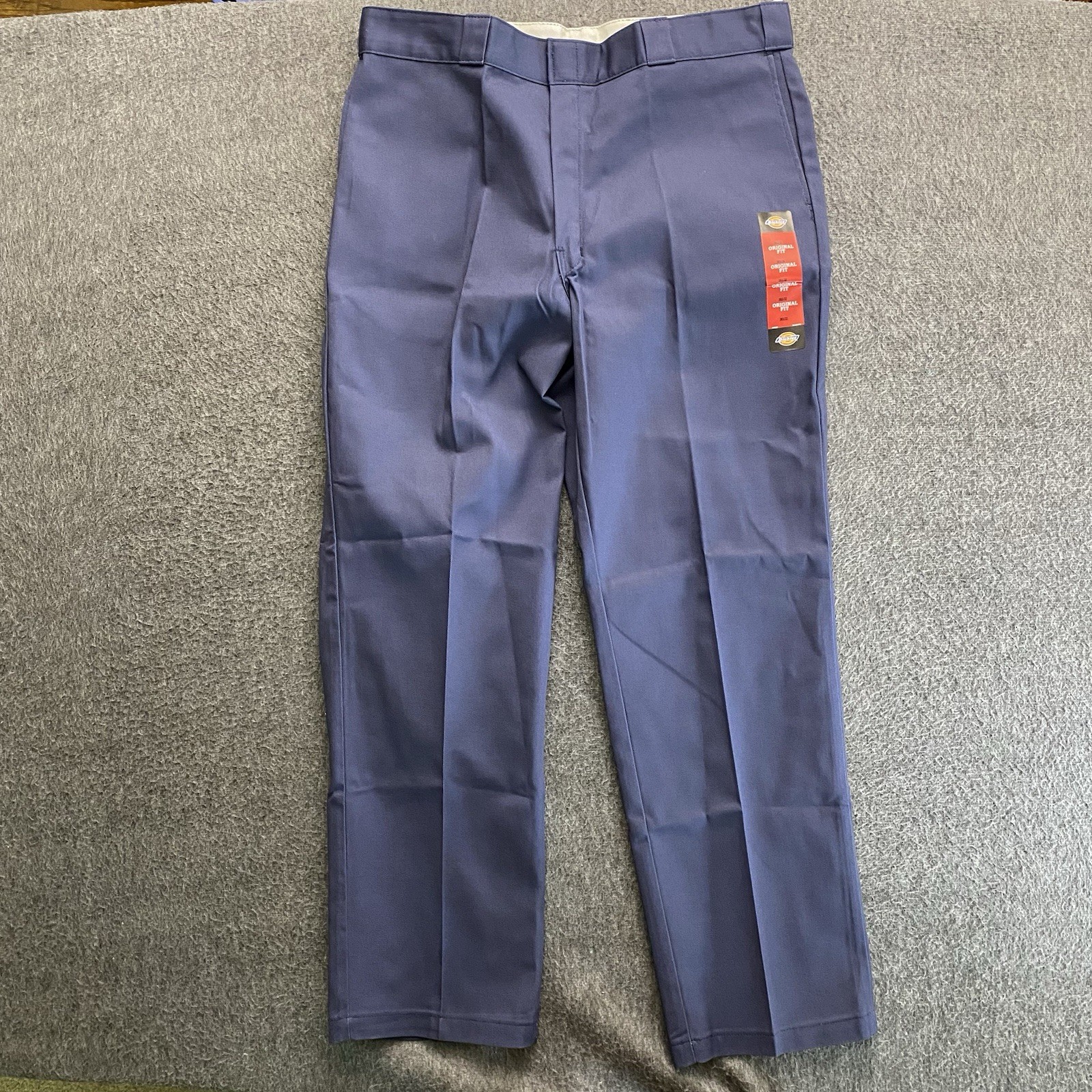 Dickies 874 Work Pants Men’s Size 38×32 Blue Original Fit New With Tags
