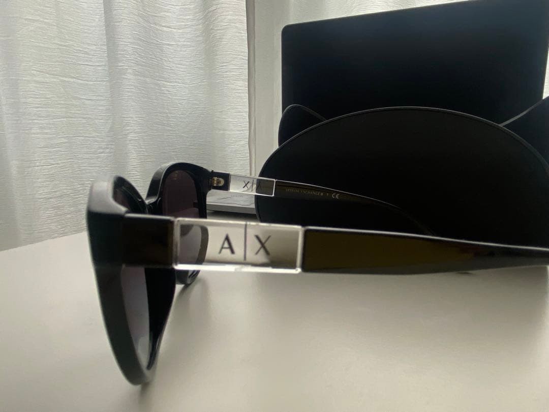Armani Exchange Black Sunglasses Unisex