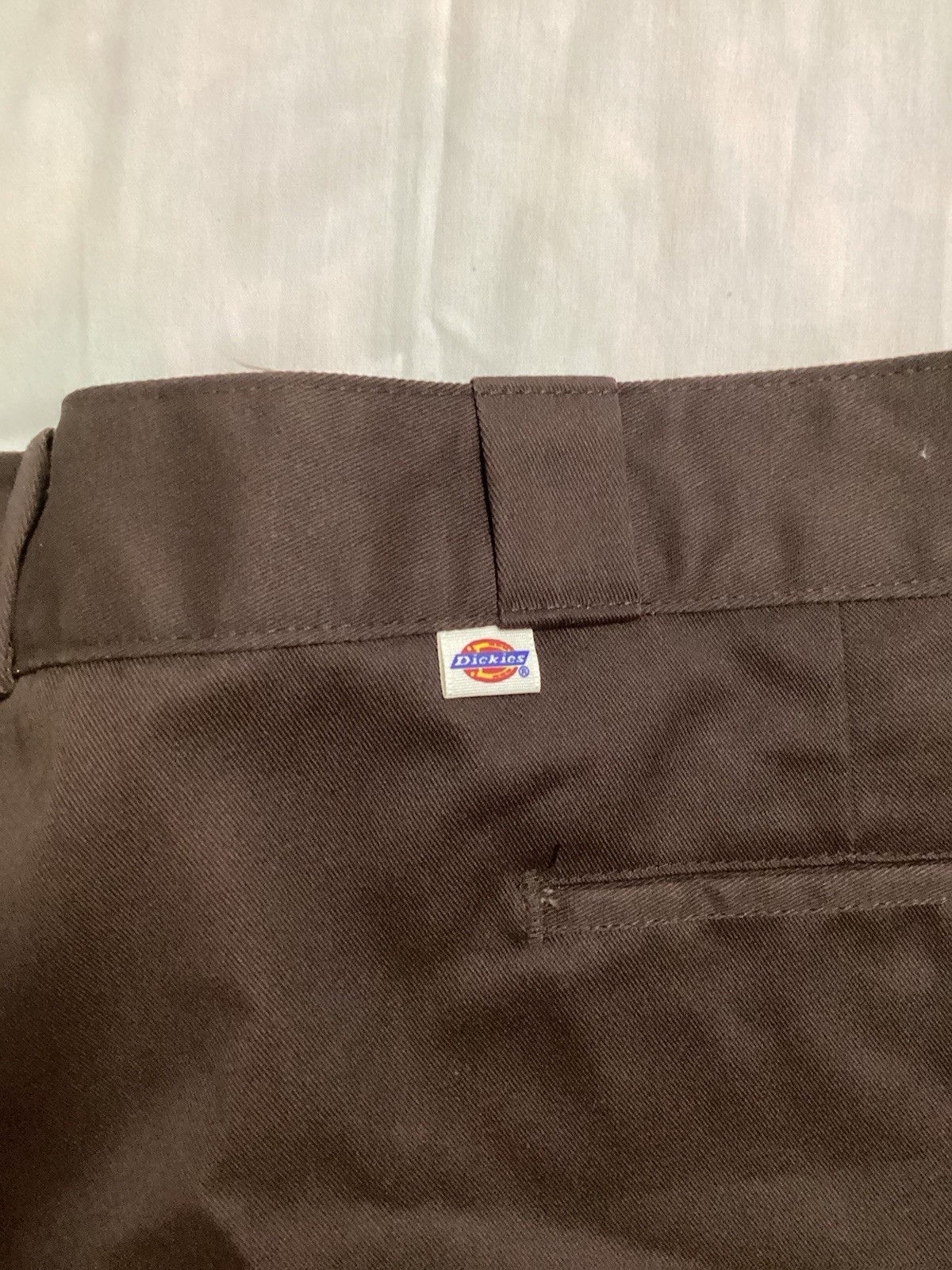 Vintage Dickies Brown – NOS with tags 44×31 YKK Zipper Workwear Made in USA