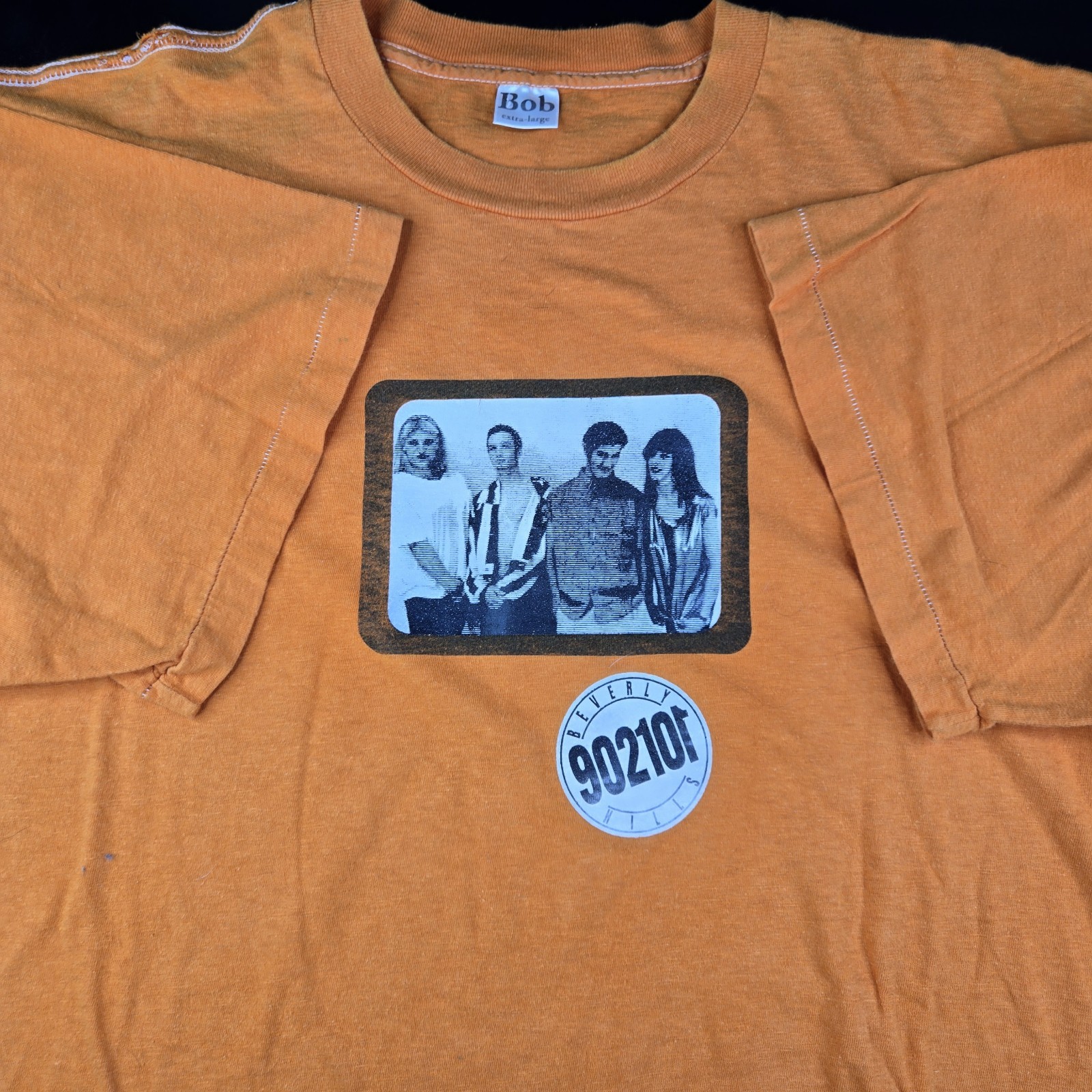 Early 90s 101 Skateboards Beverly Hills 90210 TV Parody Tee Natas Kaupas Bob Tag
