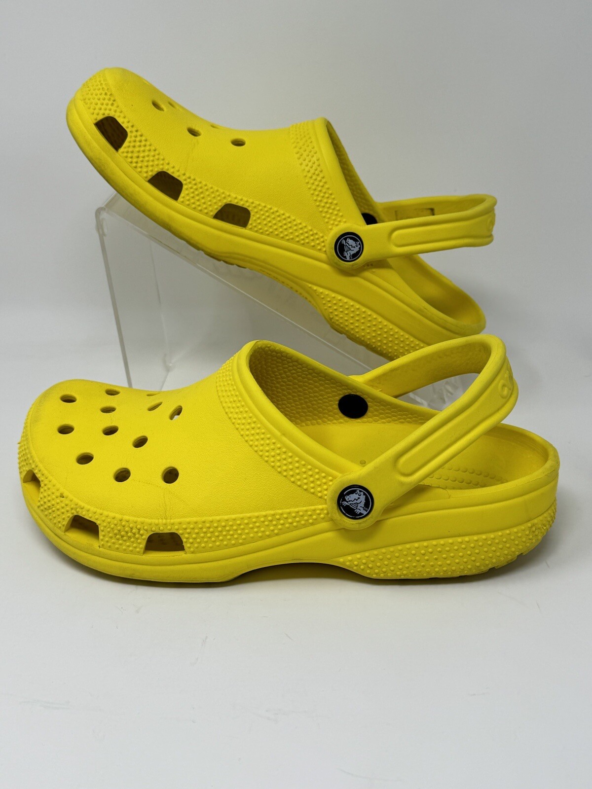 Crocs Unisex Classic Clogs Adult Bright Yellow Mens Size 7/Womens Size 9 M7/W9