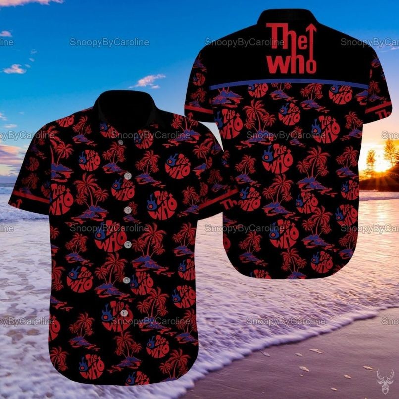 The Who Rock Music Band Hawaiian Shirt