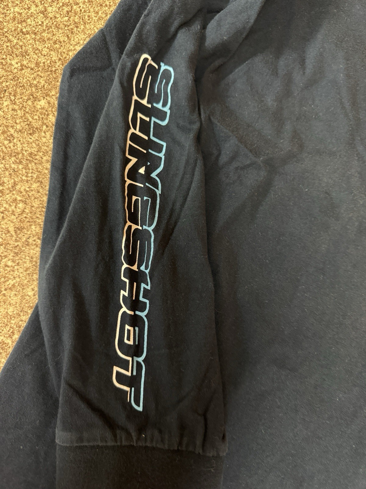 Slingshot Long Sleeve T-Shirt Size Medium Blue Color