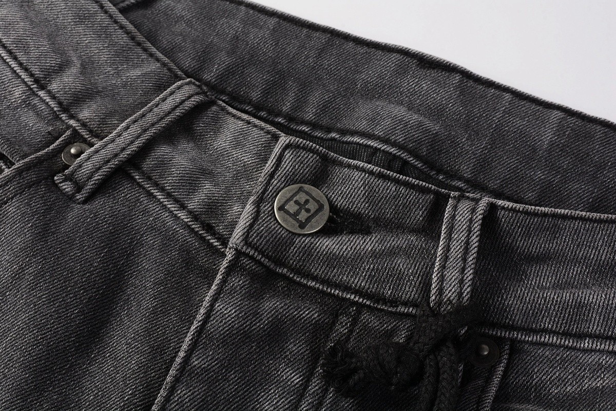 NEW KSUBI Men’s Black Letter Printing Ripped Pants High Street Fashion Jeans NEW
