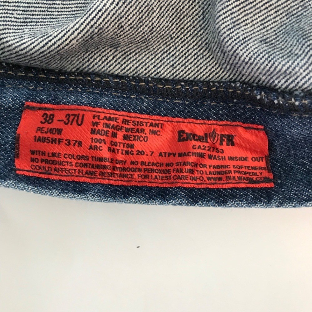 Bulwark Excel FR Men’s Flame Resistant Jeans – 38x37U