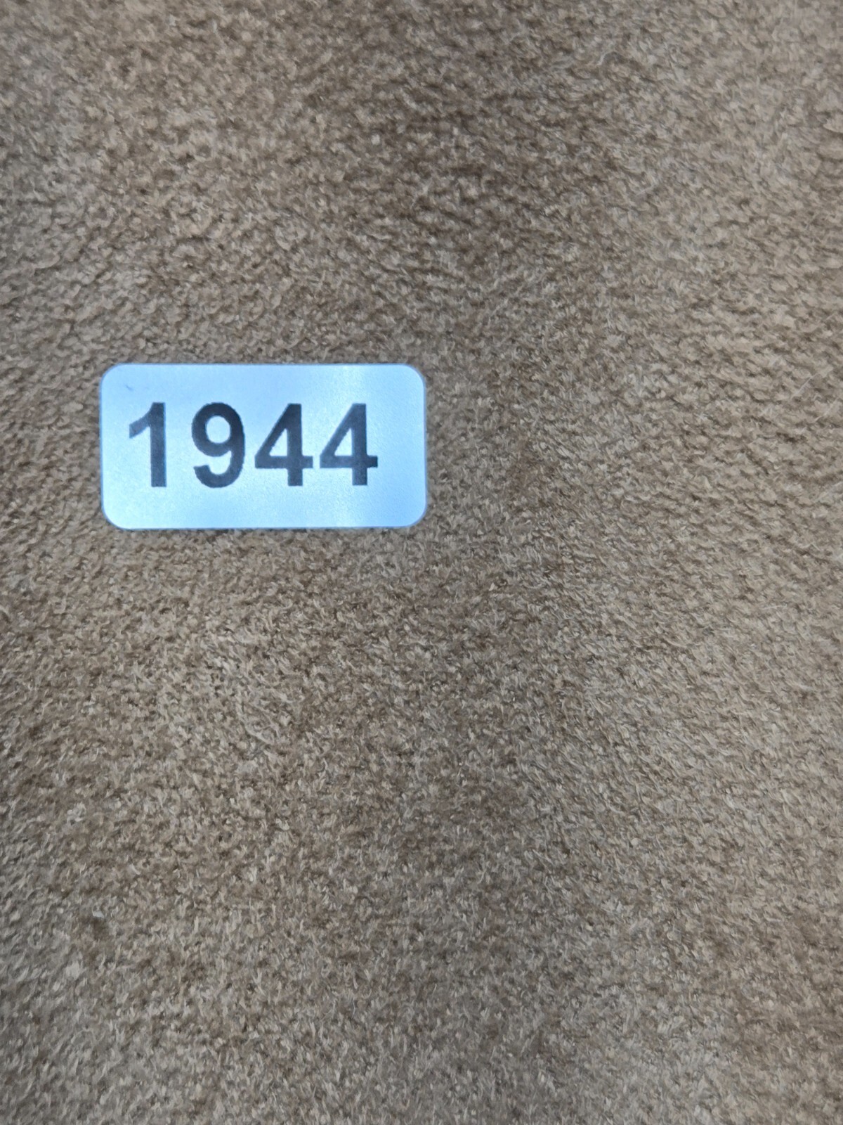 Jones New York Women Coat Small Brown Faux Fur Collared Lapel Stitching Casual