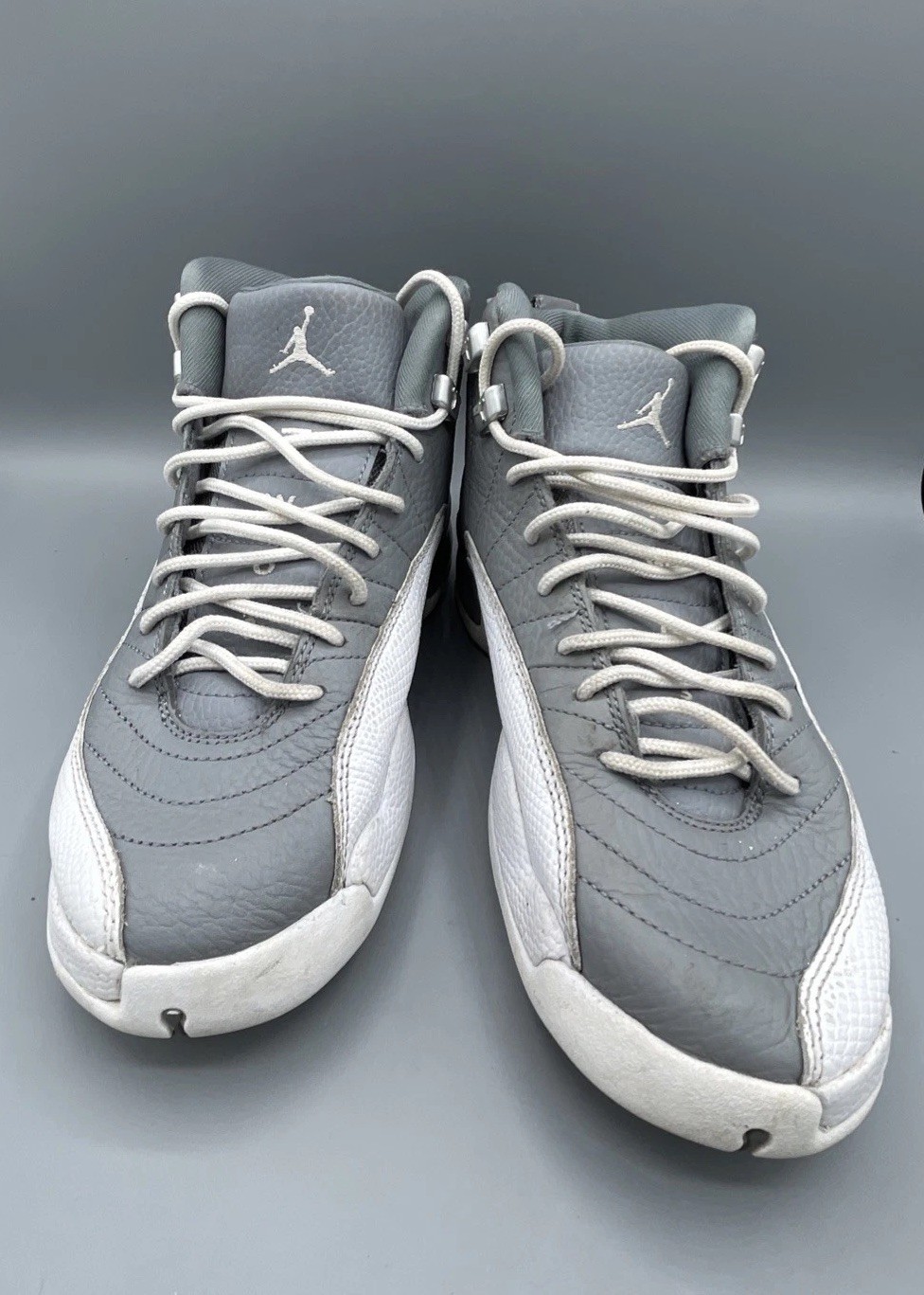 Jordan 12 Stealth 2022 Gray White Size 6.5 Y