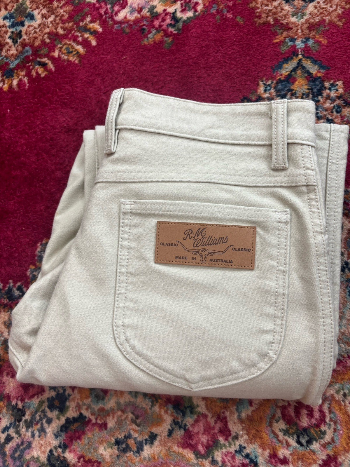 R.M. Williams Cleanskin Jeans Made In Australia 32